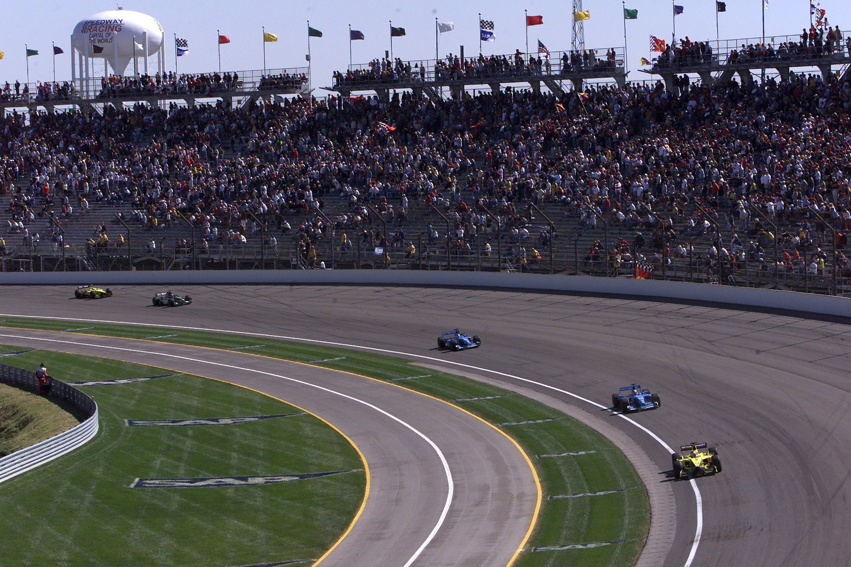 Jarno Trulli's Iconic 2001 Helmet
