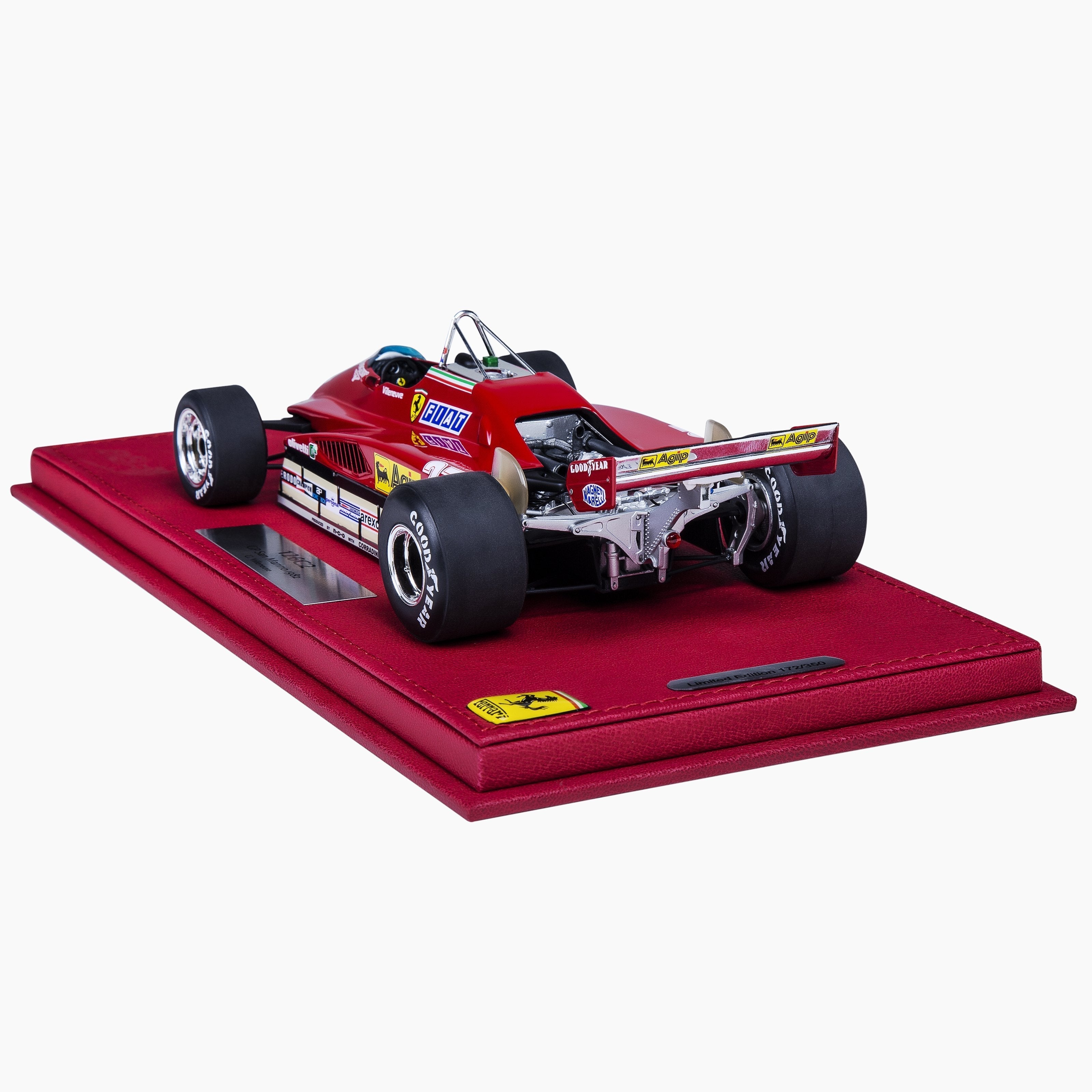 1982 San Marino GP - Ferrari 126C2 - Villeneuve-Scale Model-GPX Store-gpx-store