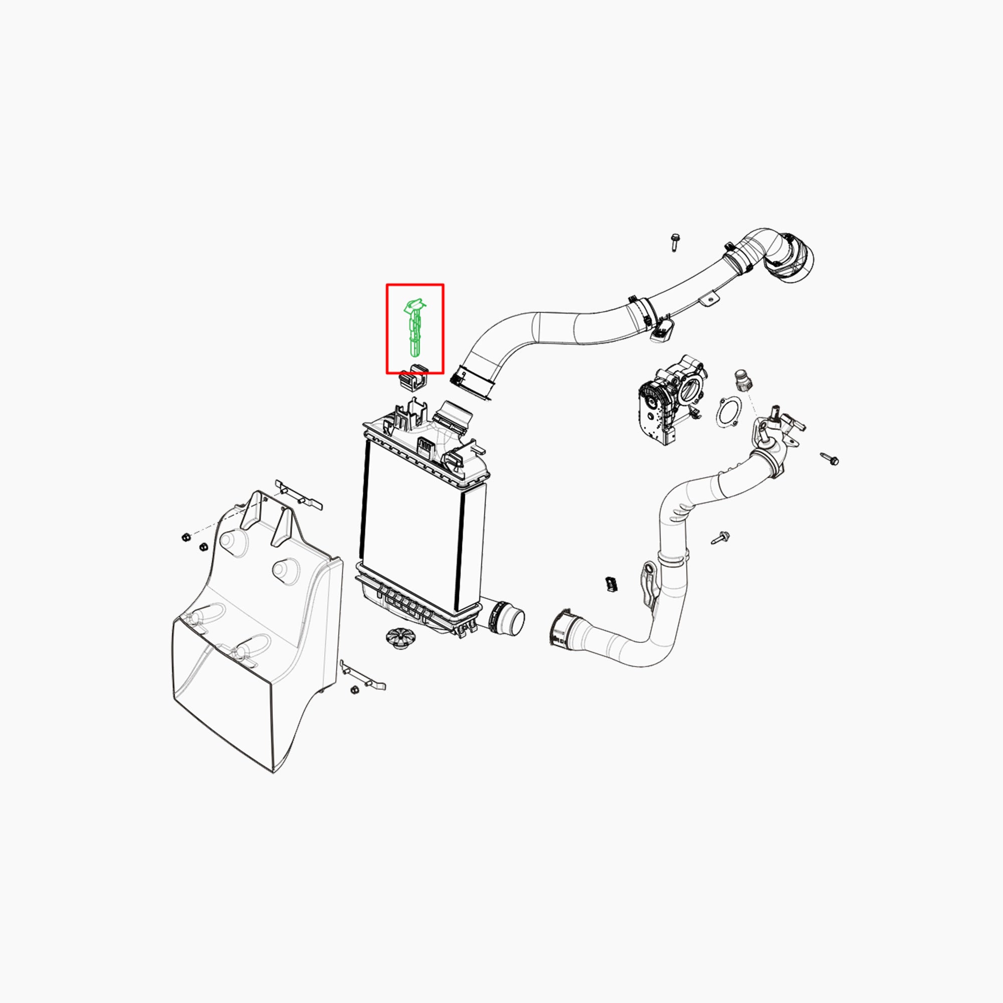 215432175R - SUPPORT G TRAVERSE INF RADIATEUR-Spare Parts-Clio Cup Middle East-gpx-store