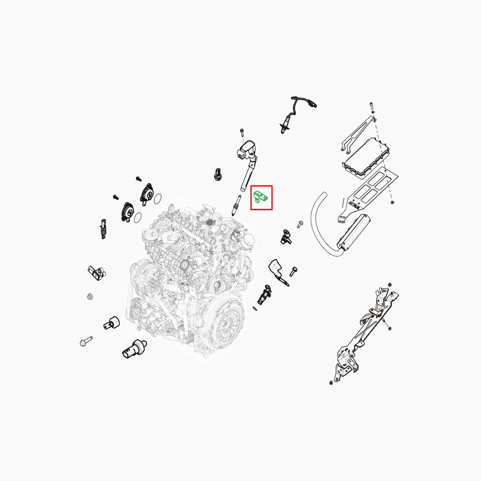 223652425R - CAPTEUR PRESSION AIR-Spare Parts-Clio Cup Middle East-gpx-store