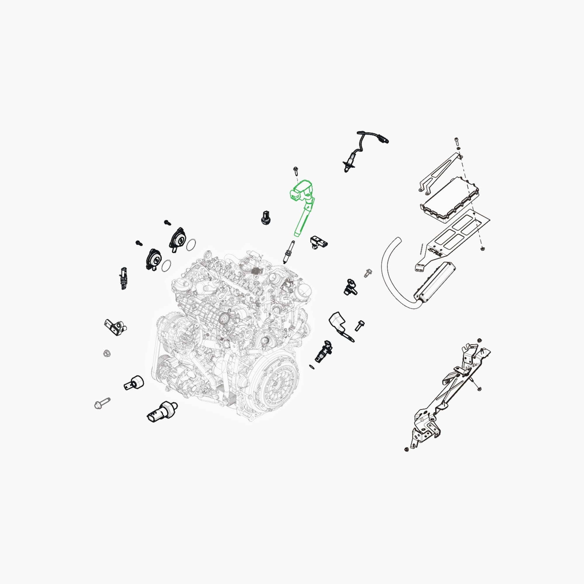 224332935R - BOBINE ALLUMAGE-Spare Parts-Clio Cup Middle East-gpx-store