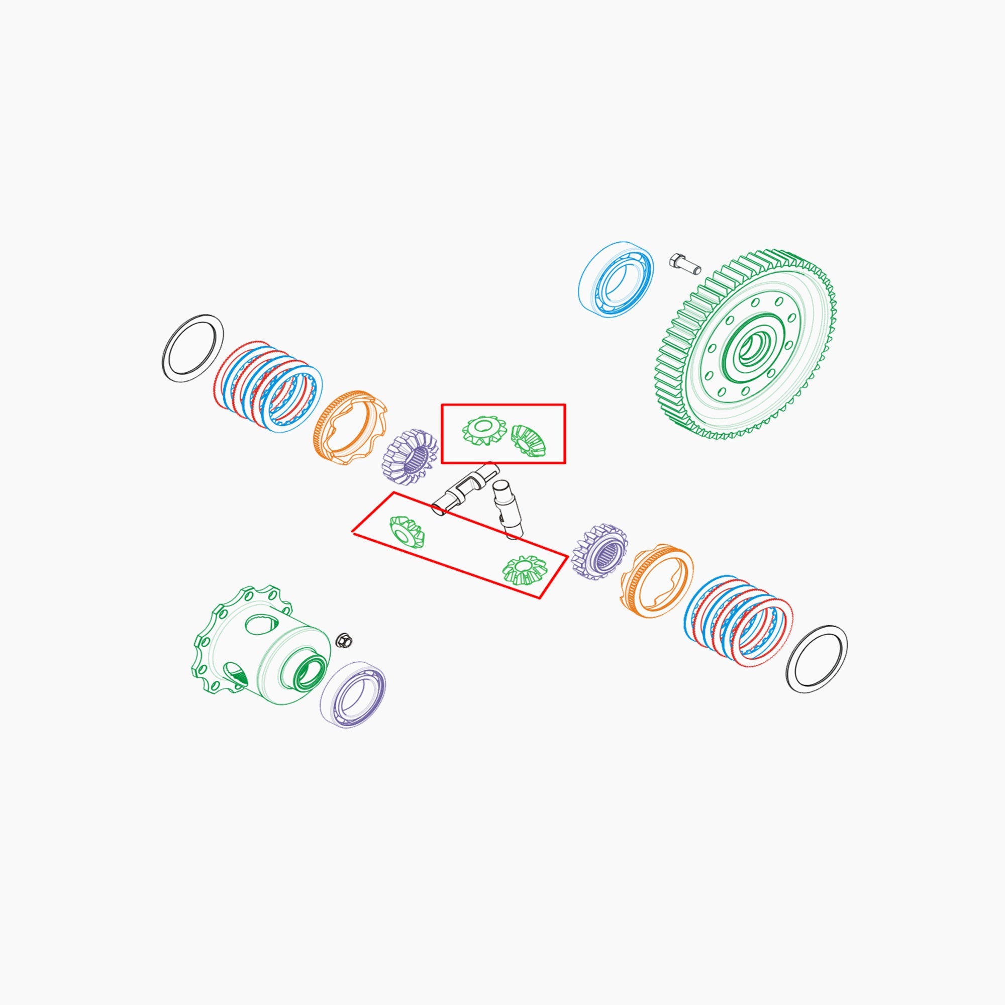 7711163821 - SATELLITE AUTOBLOQUANT AVANT-Spare Parts-Clio Cup Middle East-gpx-store