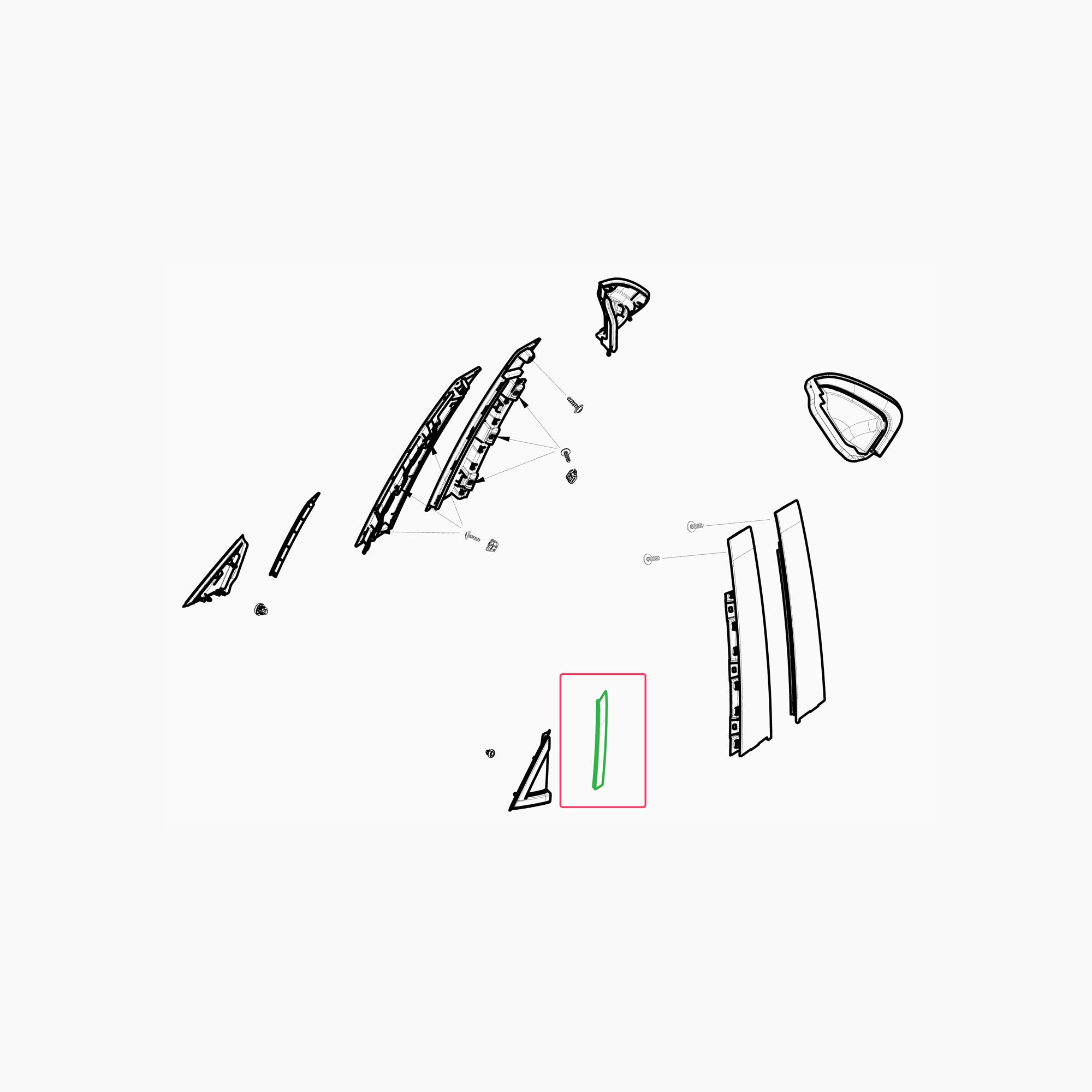 808714092R - Enjoliveur Vitre Fixe AVG-Spare Parts-Clio Cup Middle East-gpx-store