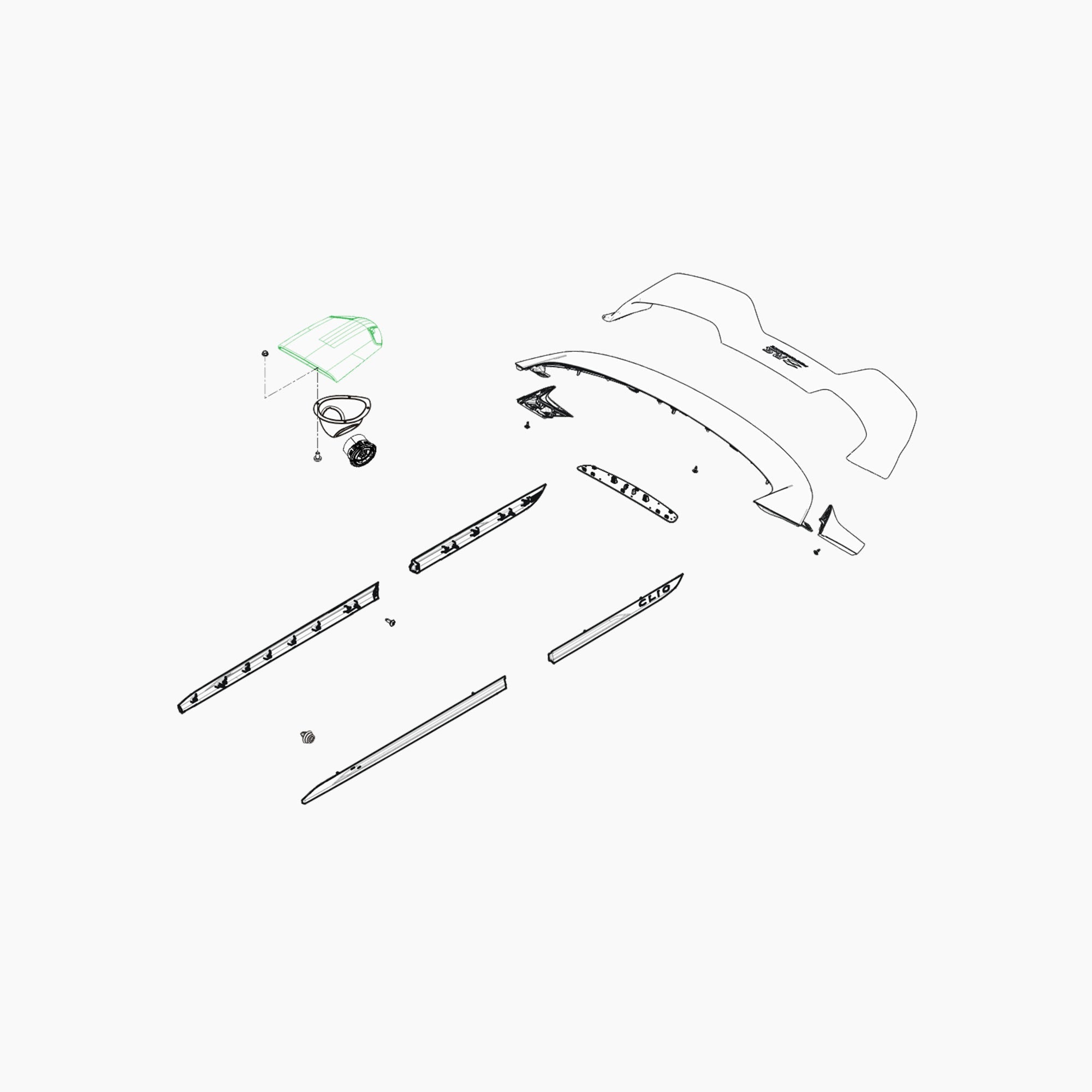 8201383889 - ROOF SCOPE-Spare Parts-Clio Cup Middle East-gpx-store