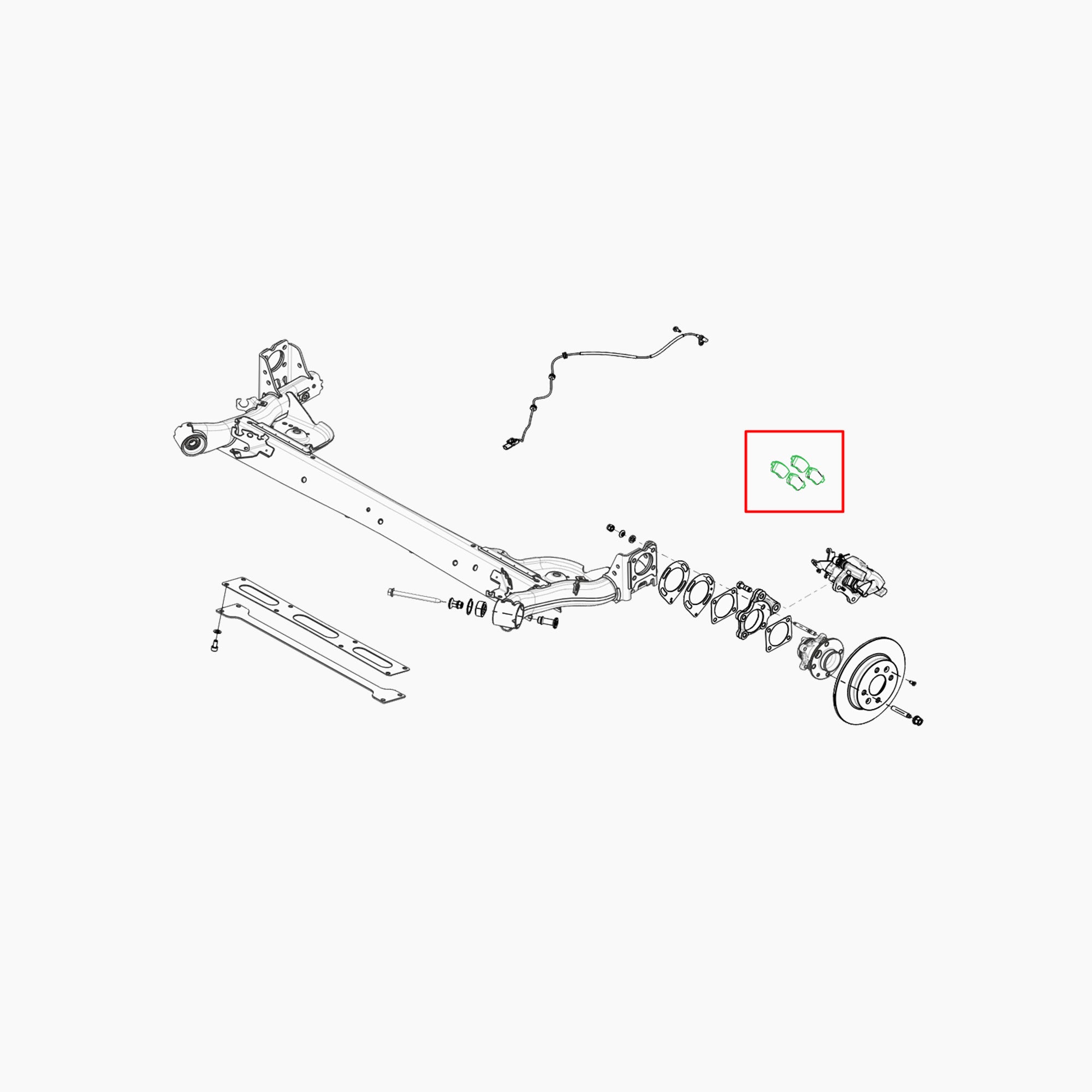 8201490462 - JEU PLAQUETTES ARRIERE PFC011-Spare Parts-Clio Cup Middle East-gpx-store