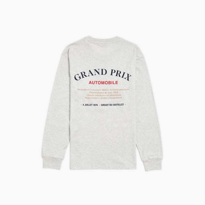 8JS | Grand Prix Long Sleeve T-Shirt - Sebring Asphalt-T-Shirt-8JS-gpx-store