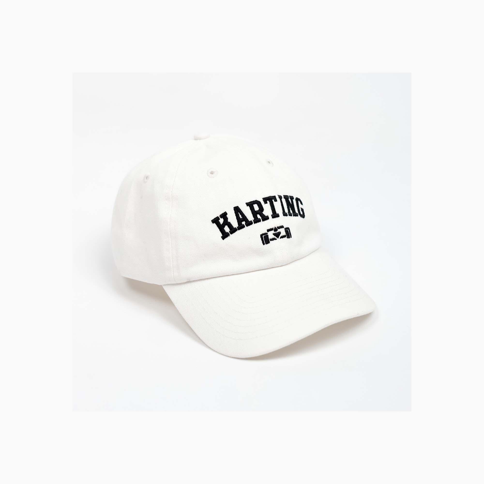 8JS | White Karting Cap-Cap-8JS-gpx-store