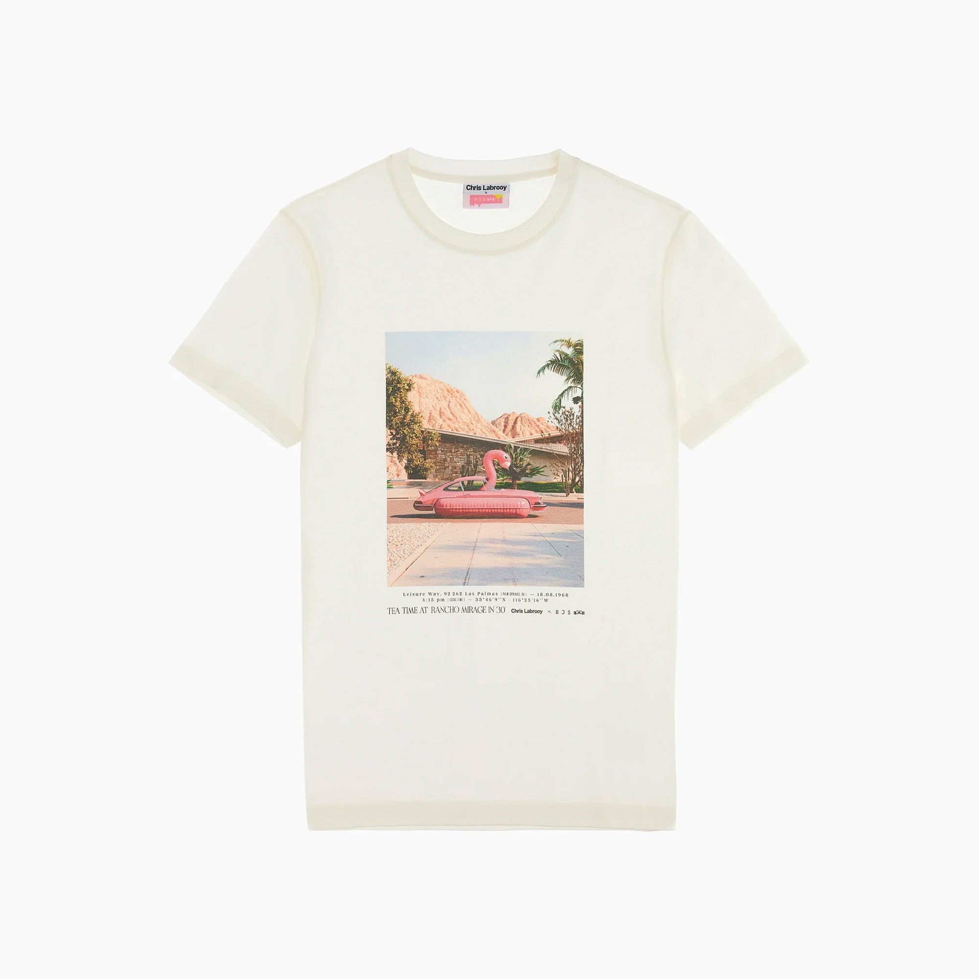 8JS x Chris Labrooy | 911 Flamingo T-Shirt-T-Shirt-8JS-gpx-store