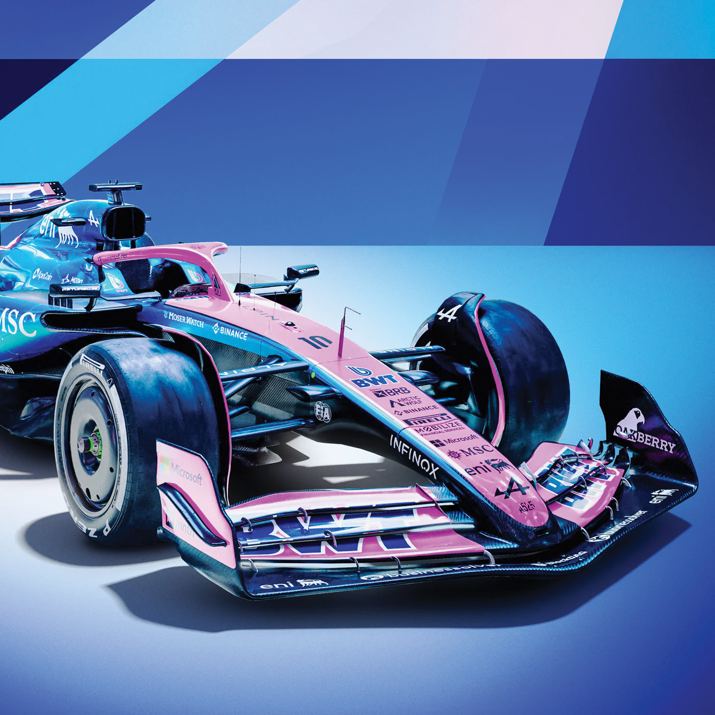 Automobilist | BWT Alpine Formula One™ Team - A525 Official Poster-Poster-Automobilist-gpx-store