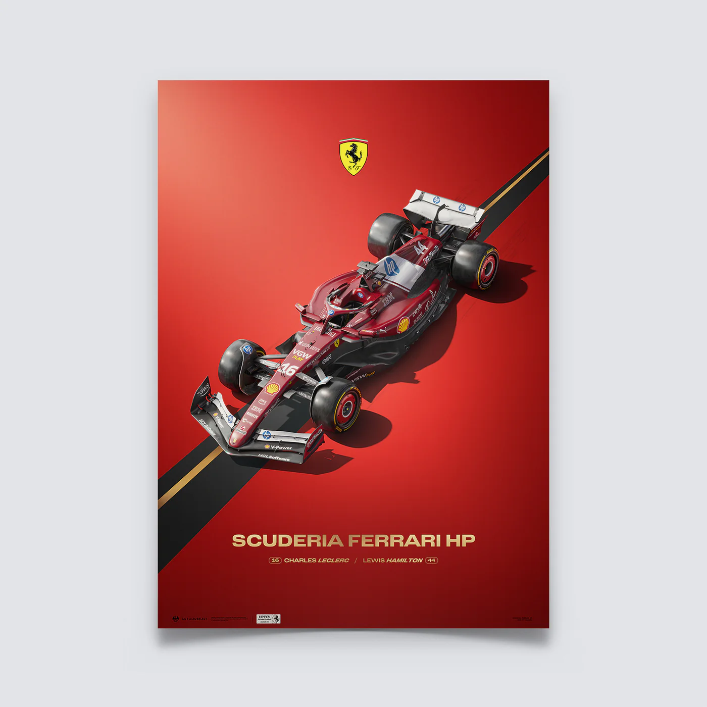 Automobilist | Ferrari SF-25 – Scuderia Ferrari HP F1™ Team-Poster-Automobilist-gpx-store