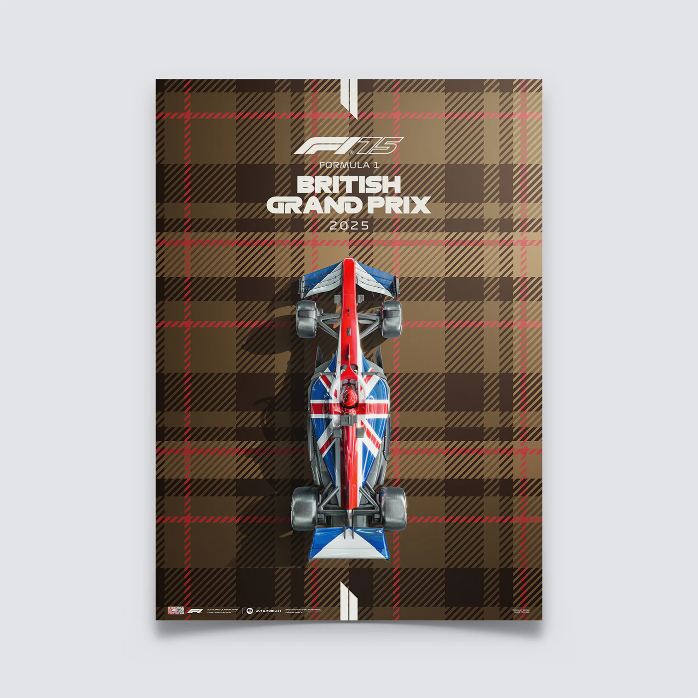 Automobilist | Formula 1 British Grand Prix 2025 Official Event Poster-Poster-Automobilist-gpx-store