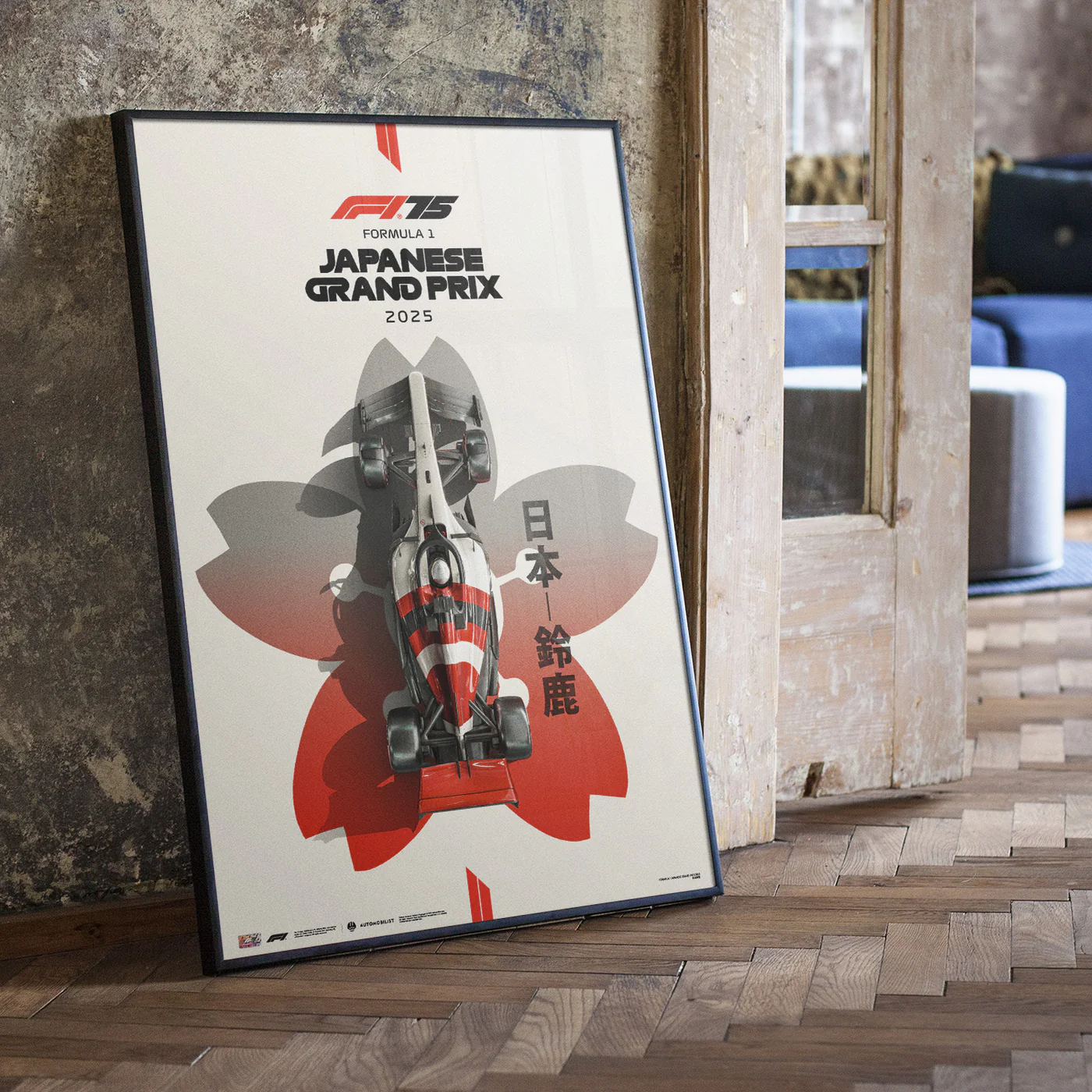 Automobilist | Formula 1 Japanese Grand Prix 2025 Official Event Poster-Poster-Automobilist-gpx-store