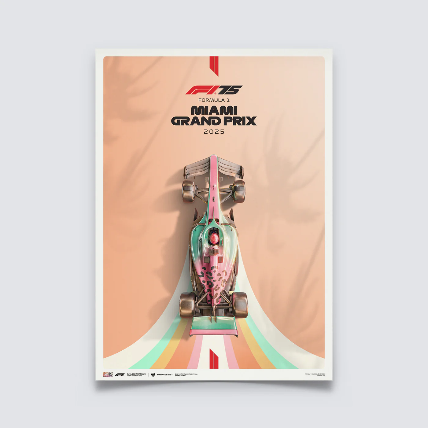 Automobilist | Formula 1 Miami Grand Prix 2025 Official Event Poster-Poster-Automobilist-gpx-store