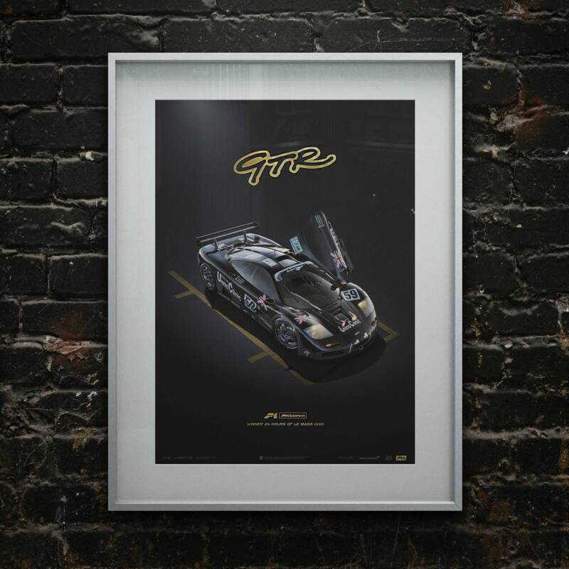 Automobilist | McLaren F1 GTR - 24h Le Mans | Collector's Edition-Poster-Automobilist-gpx-store