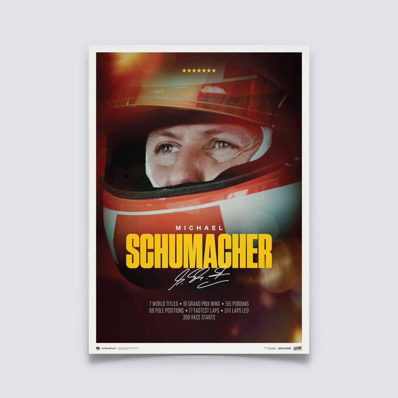 Automobilist | Michael Schumacher - Keep Fighting - 2023 | Limited Edition-Poster-Automobilist-gpx-store