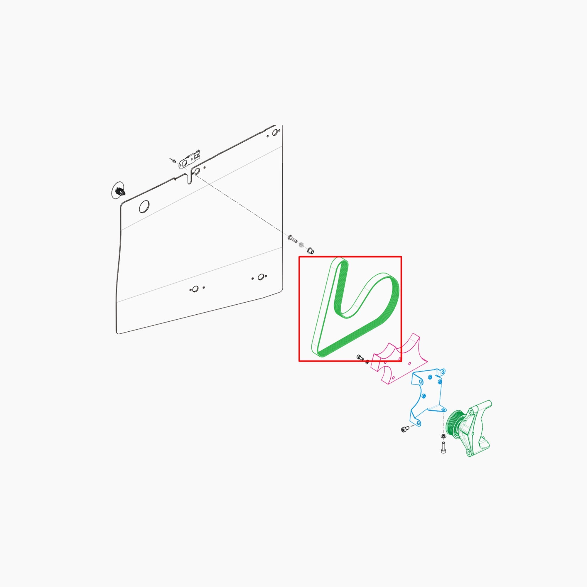 BJA0000058 - COURROIE STRIEE 7PK 1179-Spare Parts-Clio Cup Middle East-gpx-store