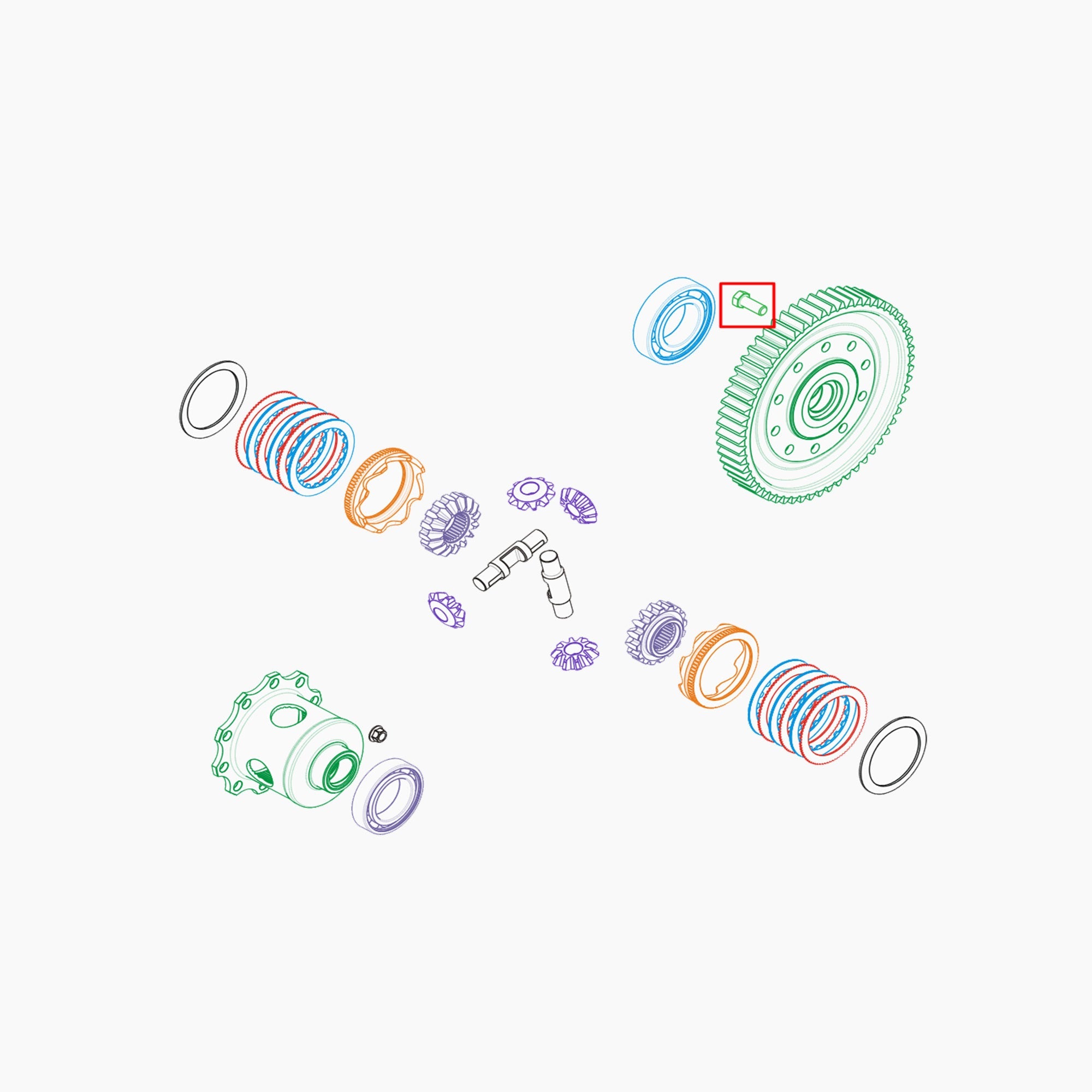 BJA0000169 - VIS HM10X25 PAS DE 125 CL 12-9-Spare Parts-Clio Cup Middle East-gpx-store