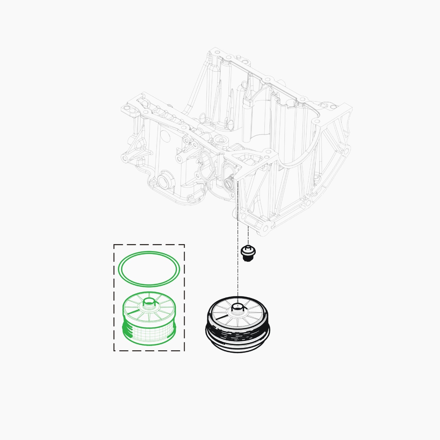 BJA0000482 - FILTRE A HUILE-Spare Parts-Clio Cup Middle East-gpx-store