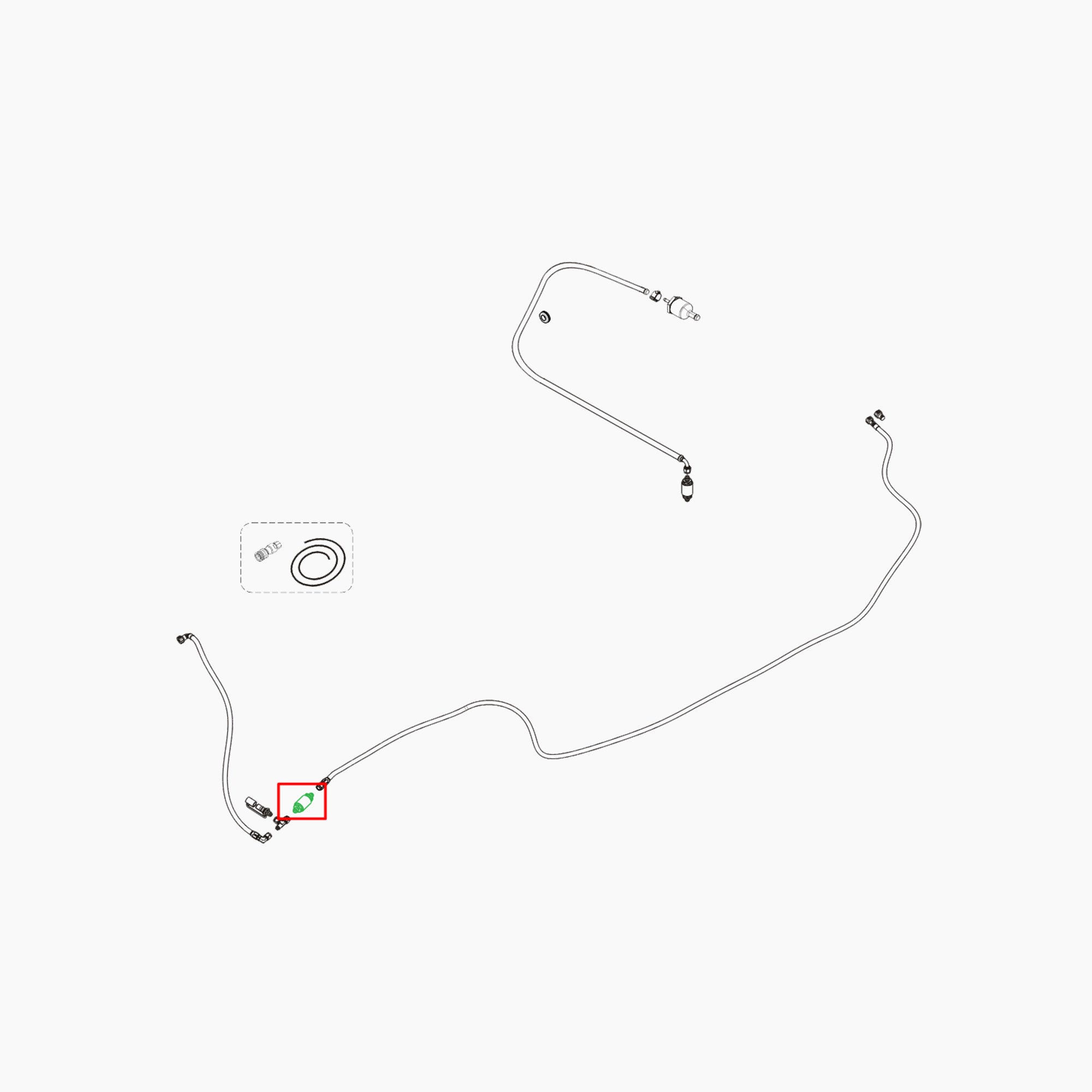 BJA0000538 - FILTRE ESSENCE DASH 6-Spare Parts-Clio Cup Middle East-gpx-store