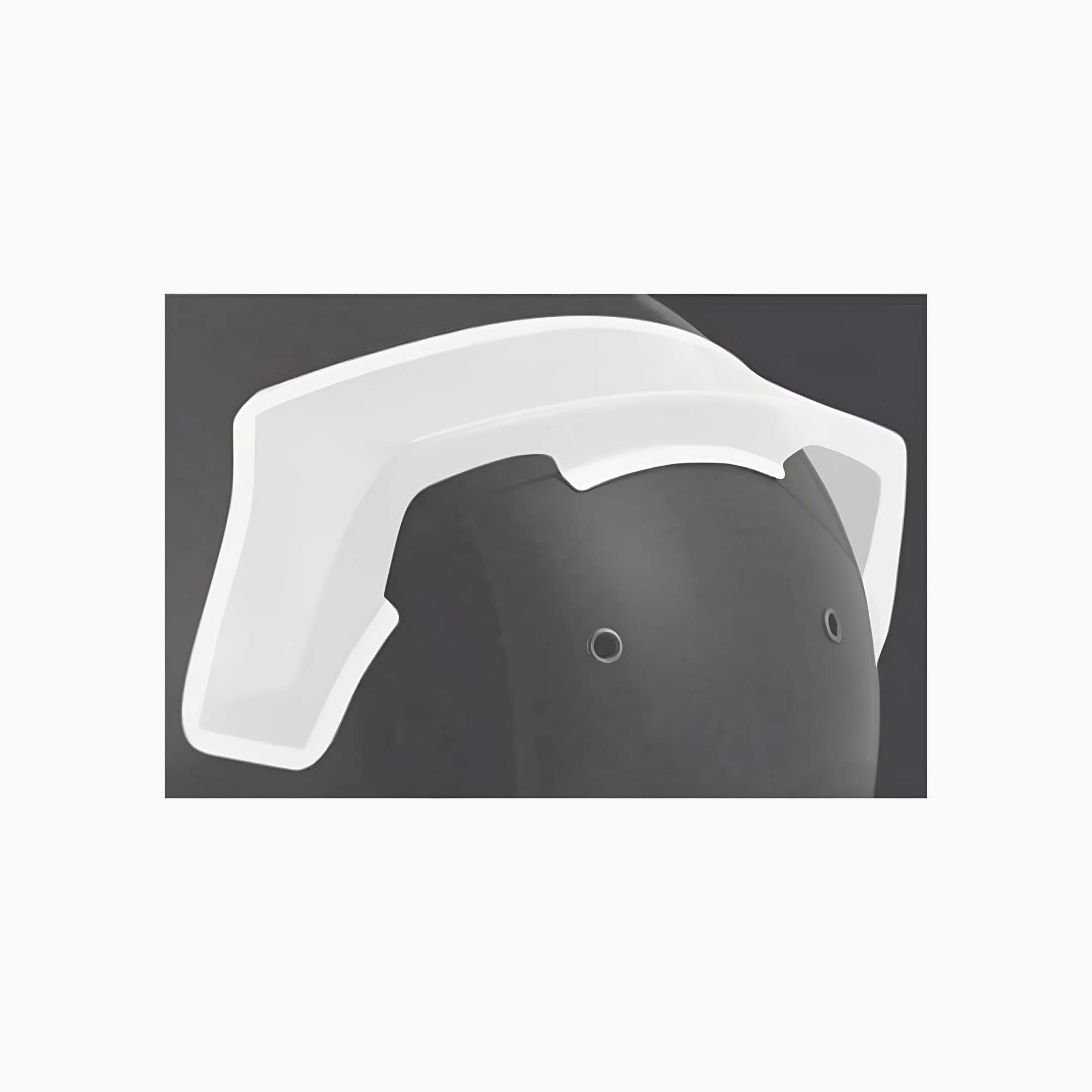 Bell Racing | Helmet Rear Spoiler - HP7/RS7/HP5/GT5 V15 F1 MED Clear-Helmet Aero-Bell Racing-gpx-store