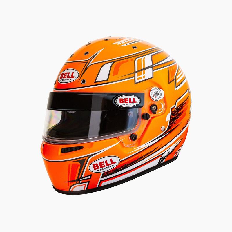Bell Racing | KC7-CMR Champion Orange Karting Helmet-Karting Helmet-Bell Racing-gpx-store