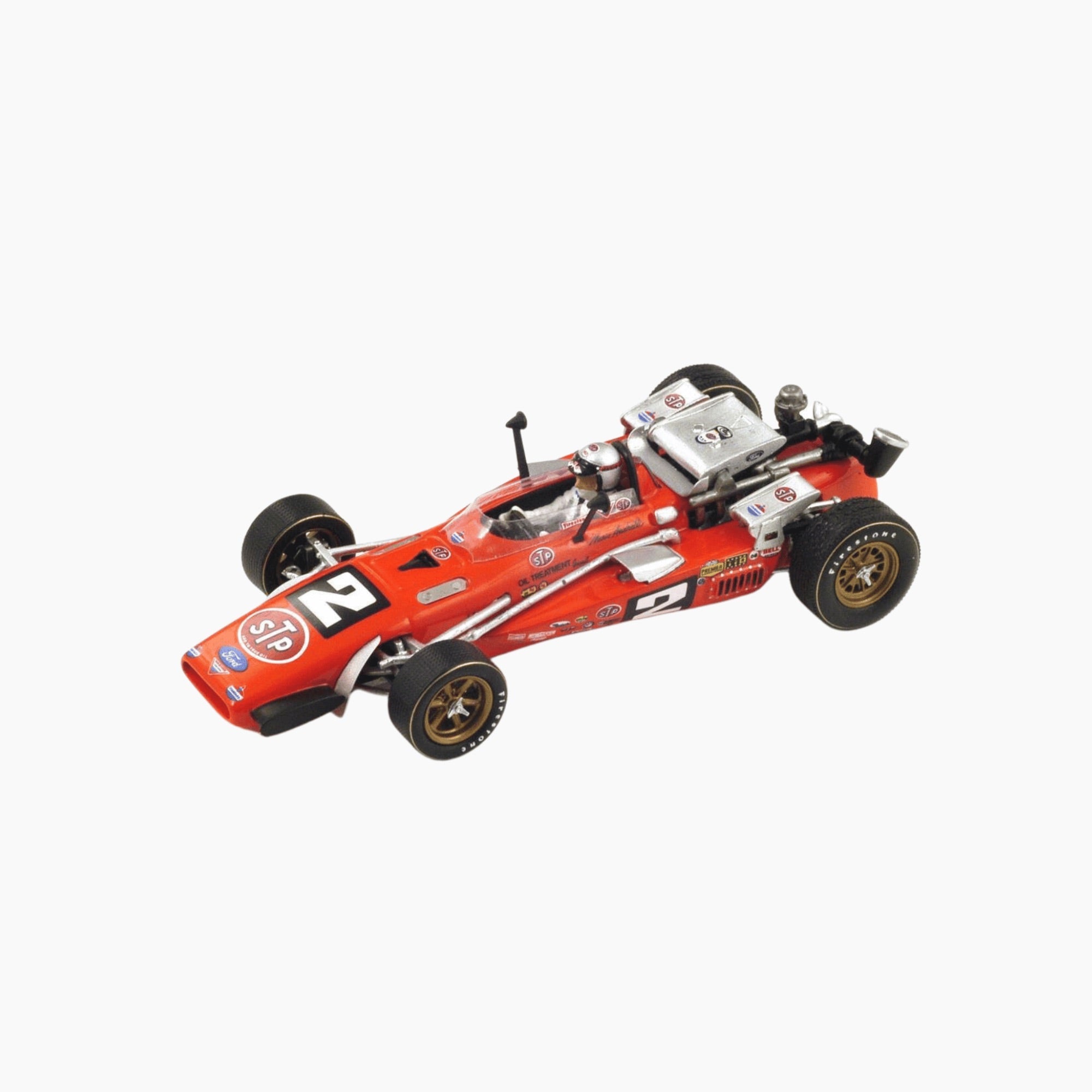 Brawner-Hawk No.2 Winner Indy 500 1969 | 1:43 Scale Model-1:43 Scale Model-Spark Models-gpx-store