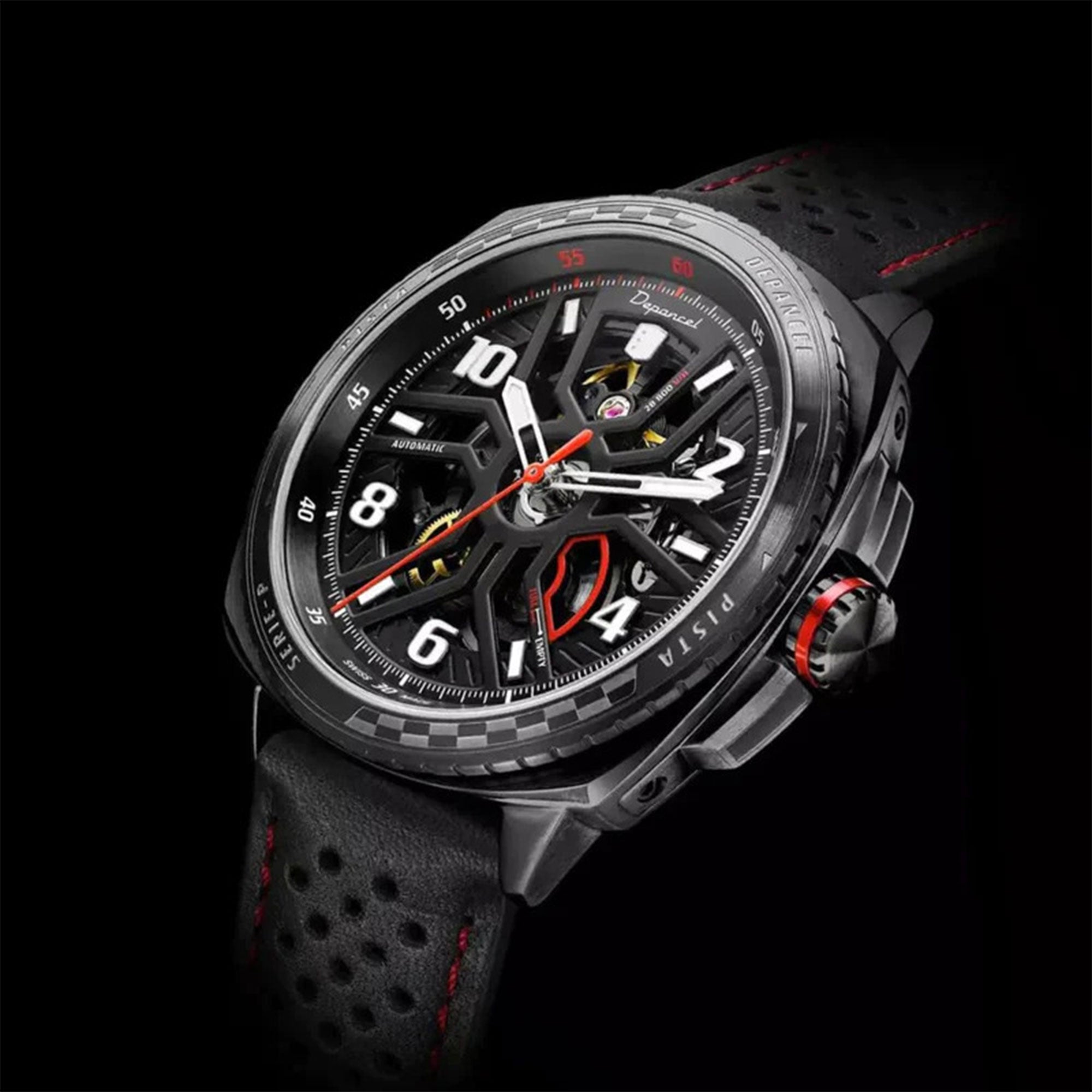 Depancel | Pista GT Full Black-Watch-Depancel-gpx-store