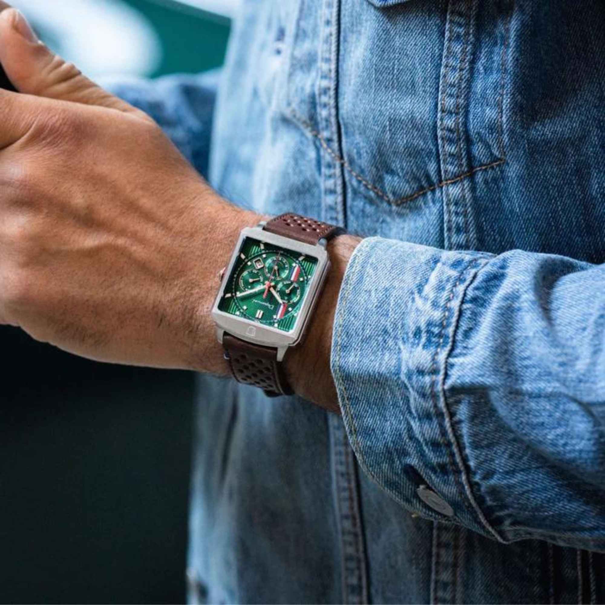 Depancel | Serie-R F-Back Metallic Green-Watch-Depancel-gpx-store