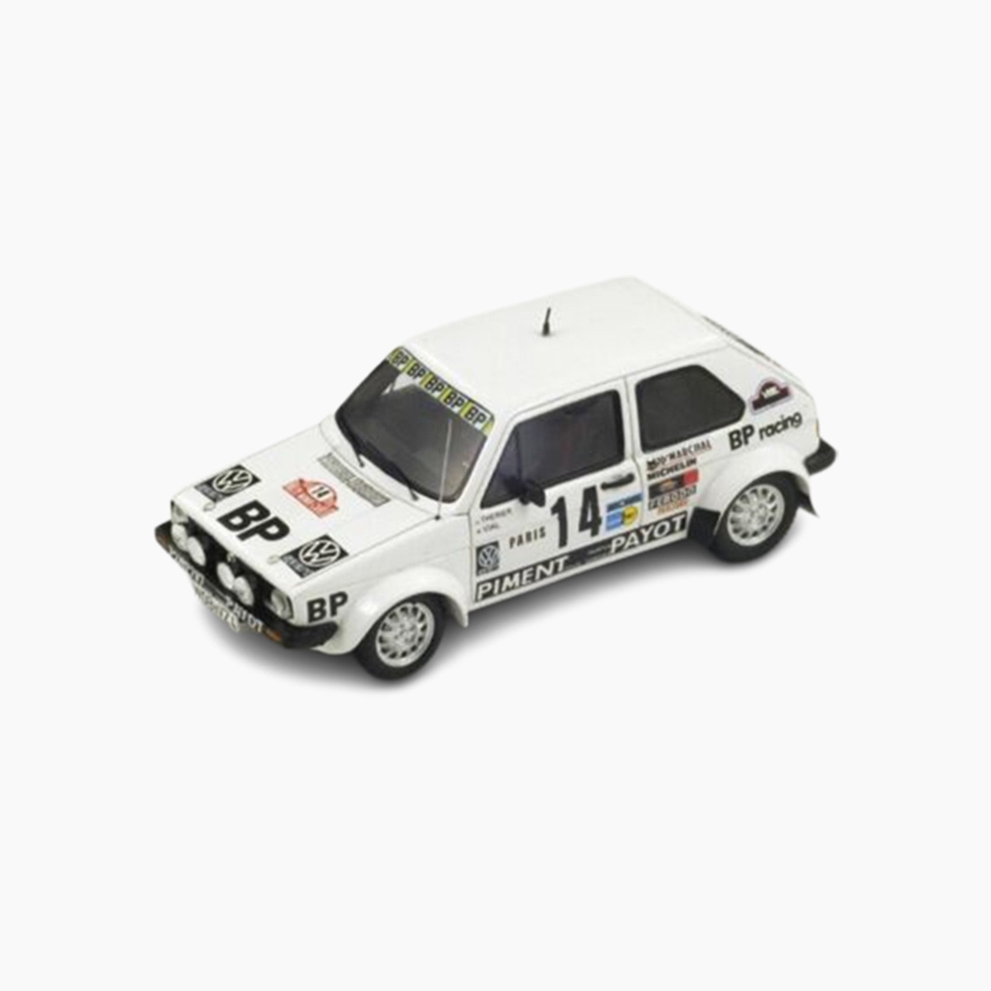 Golf Mk1, No.14, Monte Carlo 1980 | 1:43 Scale Model-1:43 Scale Model-Spark Models-gpx-store