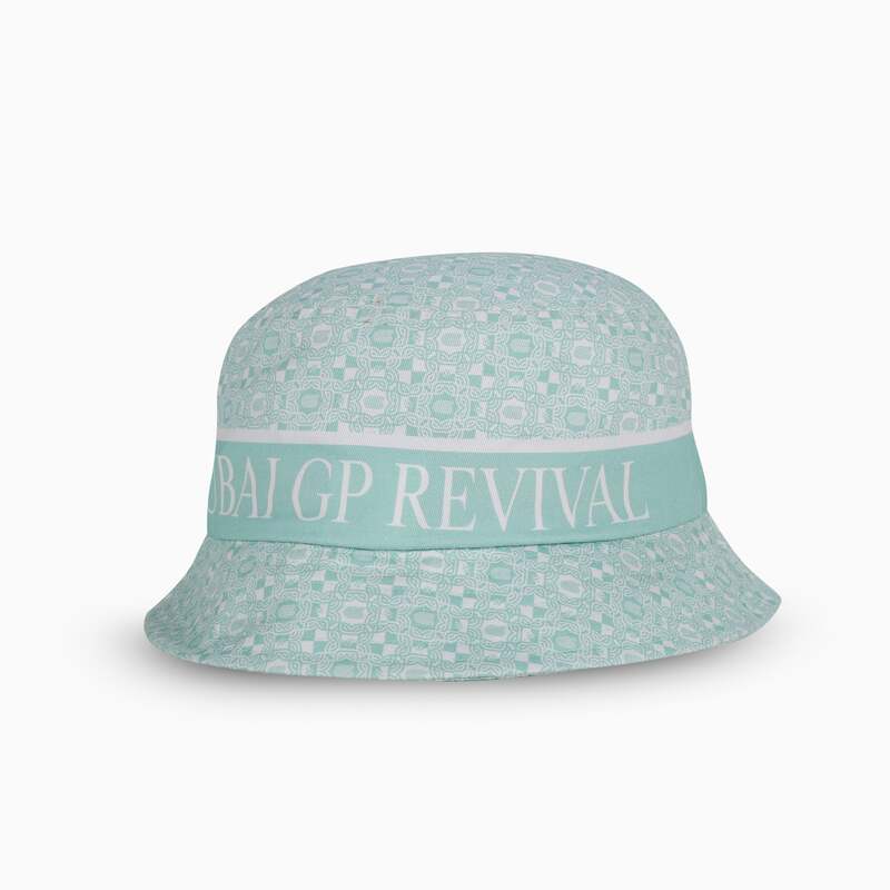 Gulf Historic x 8Js | Dubai GP Revival Bucket Hat - Aqua-Cap-Gulf Historic-gpx-store