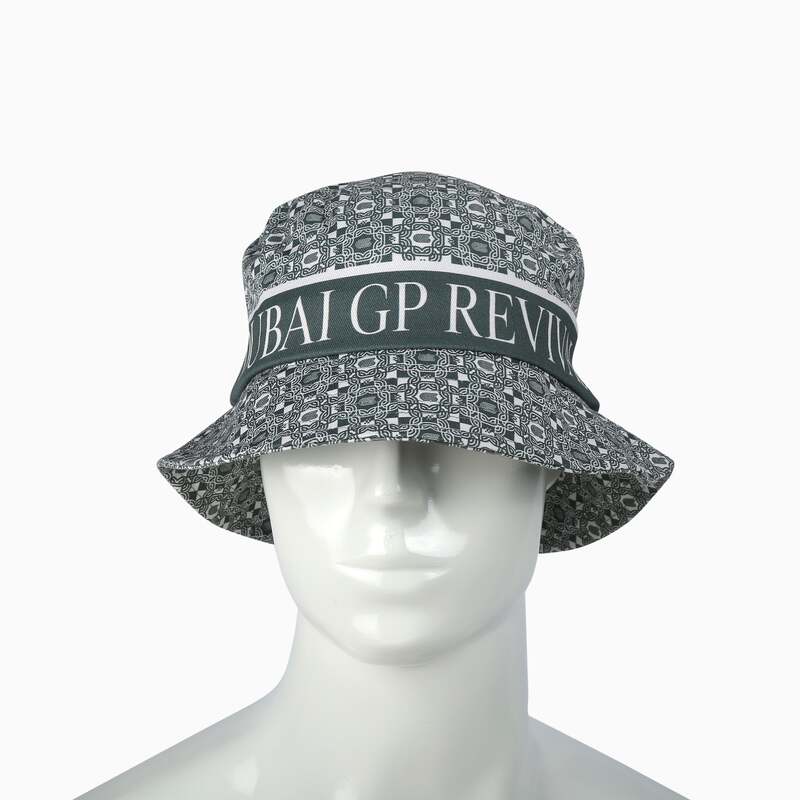 Gulf Historic x 8Js | Dubai GP Revival Bucket Hat - Green-Cap-Gulf Historic-gpx-store