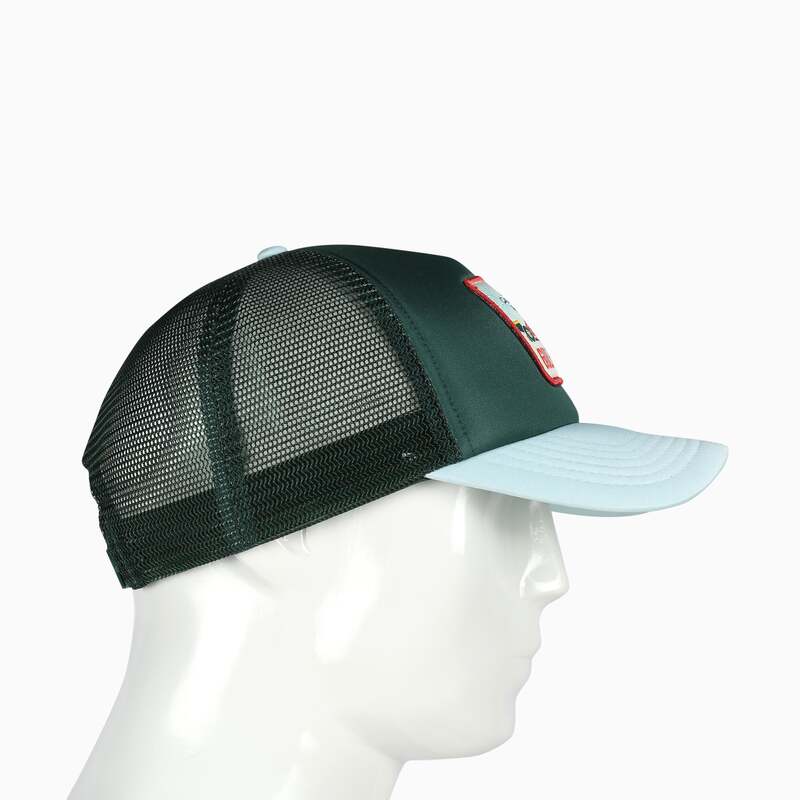 Gulf Historic x 8Js | Dubai GP Revival Trucker Cap - Aqua-Cap-Gulf Historic-gpx-store