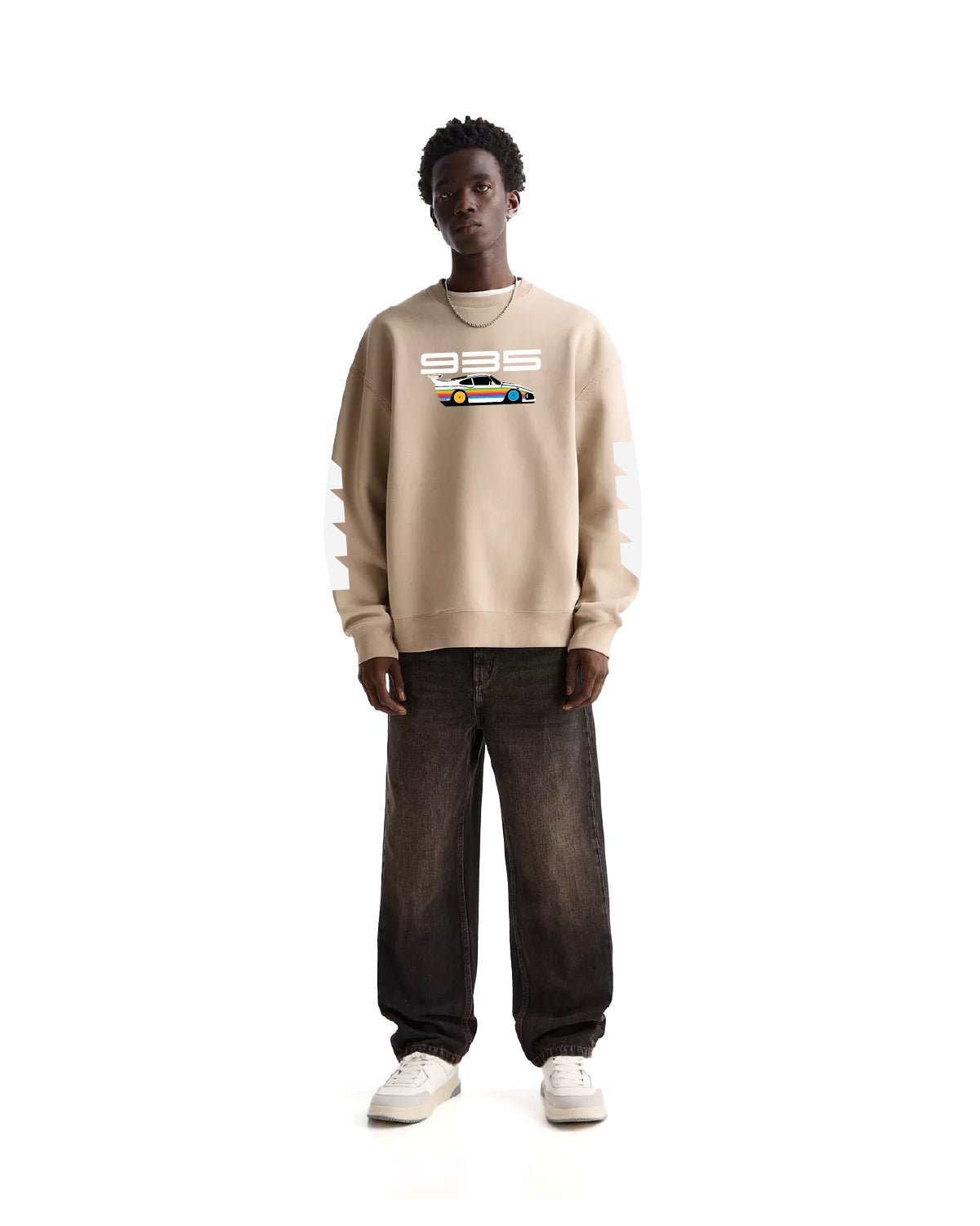 Huriwegen | HW Apple 935 Oversized Sweater-Sweatshirt-Huriwegen-gpx-store