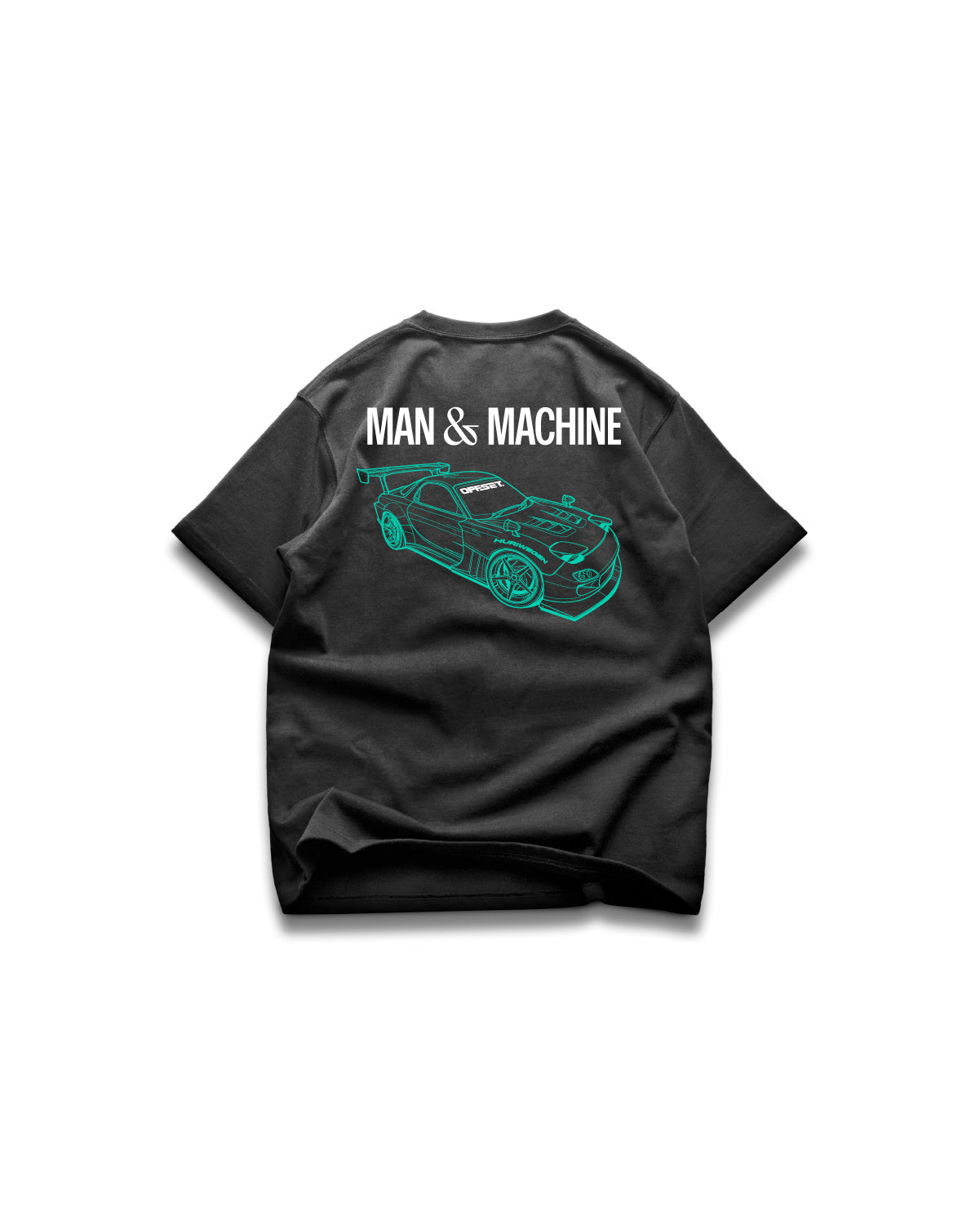 Huriwegen X OFFSET RX7 Oversized Tee-T-Shirt-Huriwegen-gpx-store
