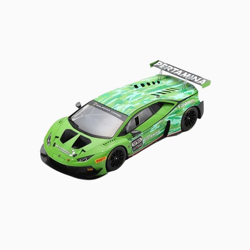 Lamborghini Huracán GT3 Evo No.63 | 1:18 Scale Model-1:18 Scale Model-Spark Models-gpx-store