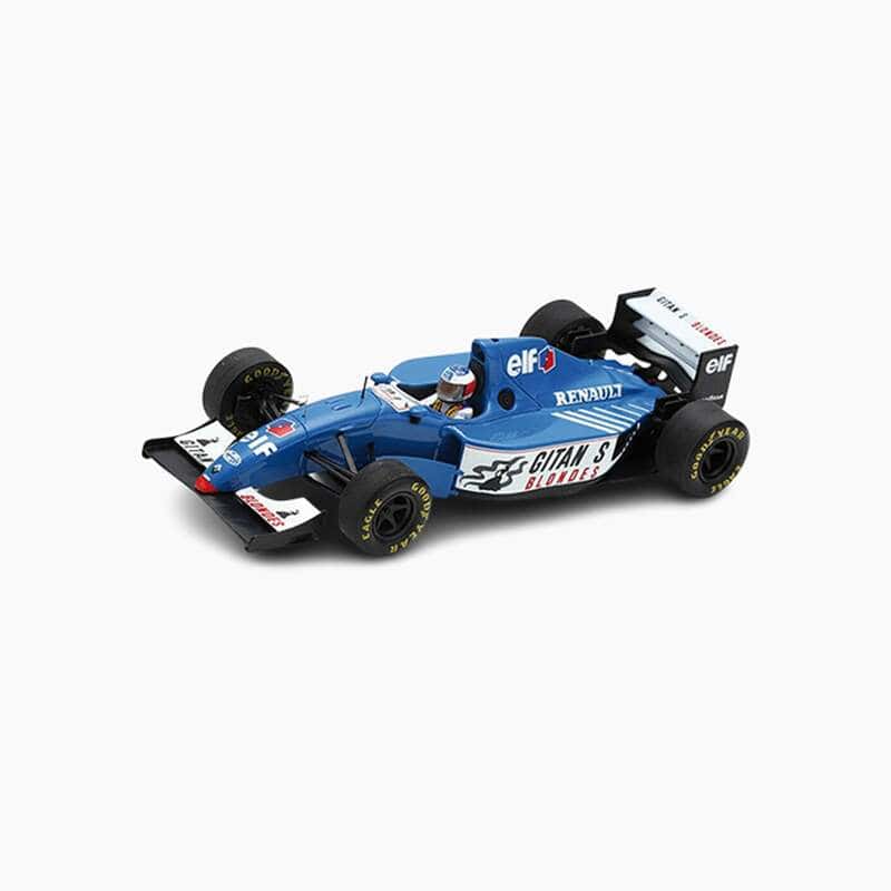 Michael Schumacher testing a Ligier JS39B in Estoril 1994 with the Renault engine to be used in the Benetton. #TBT Michael Schumacher testing a Ligier JS39B in Estoril 1994 with the Renault engine to be used in the Benetton. #TBT
