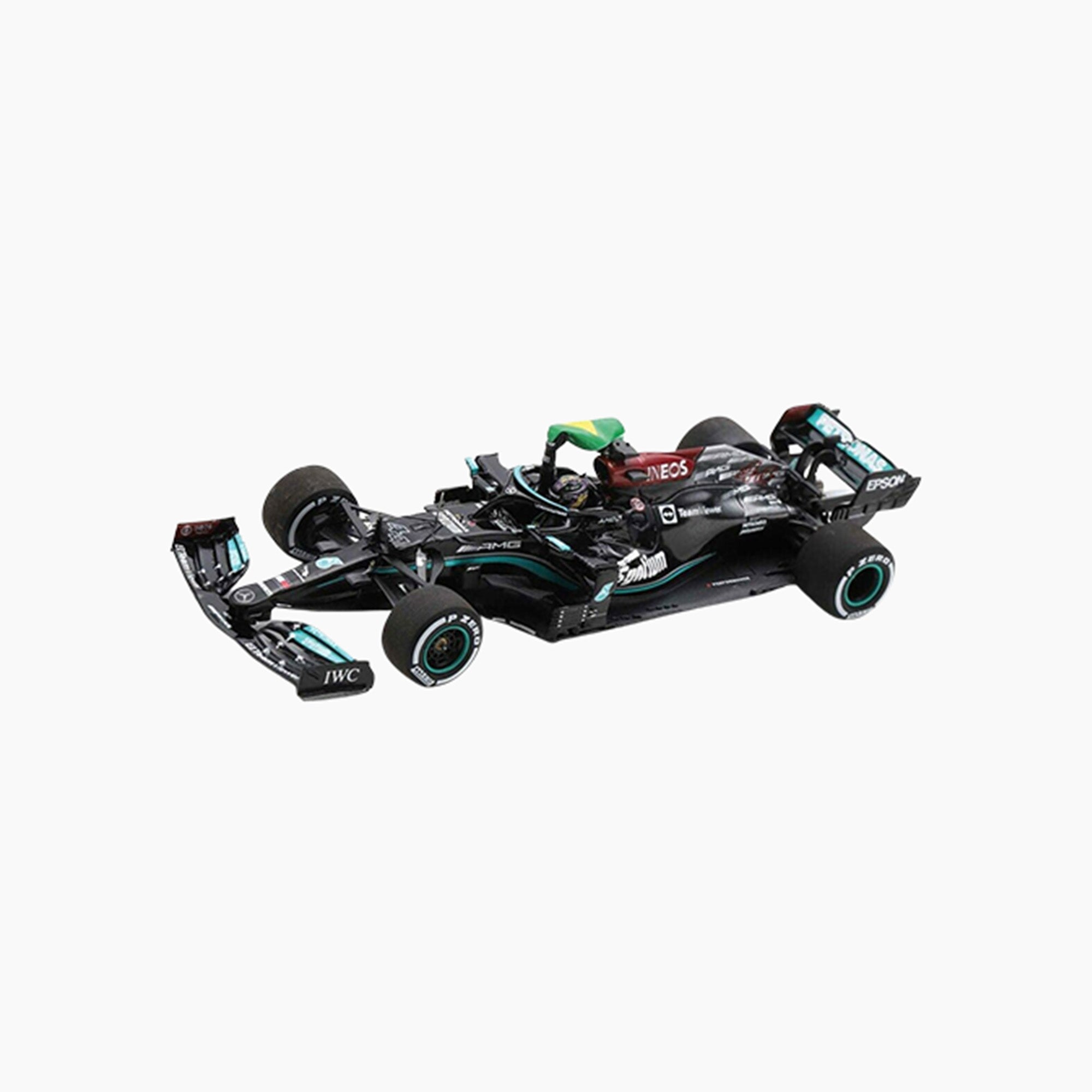 Mercedes-AMG Petronas Formula One Team No.44 F1 W12 E Performance Winner Brazilian GP 2021 | 1:43 Scale Model-1:43 Scale Model-Spark Models-gpx-store