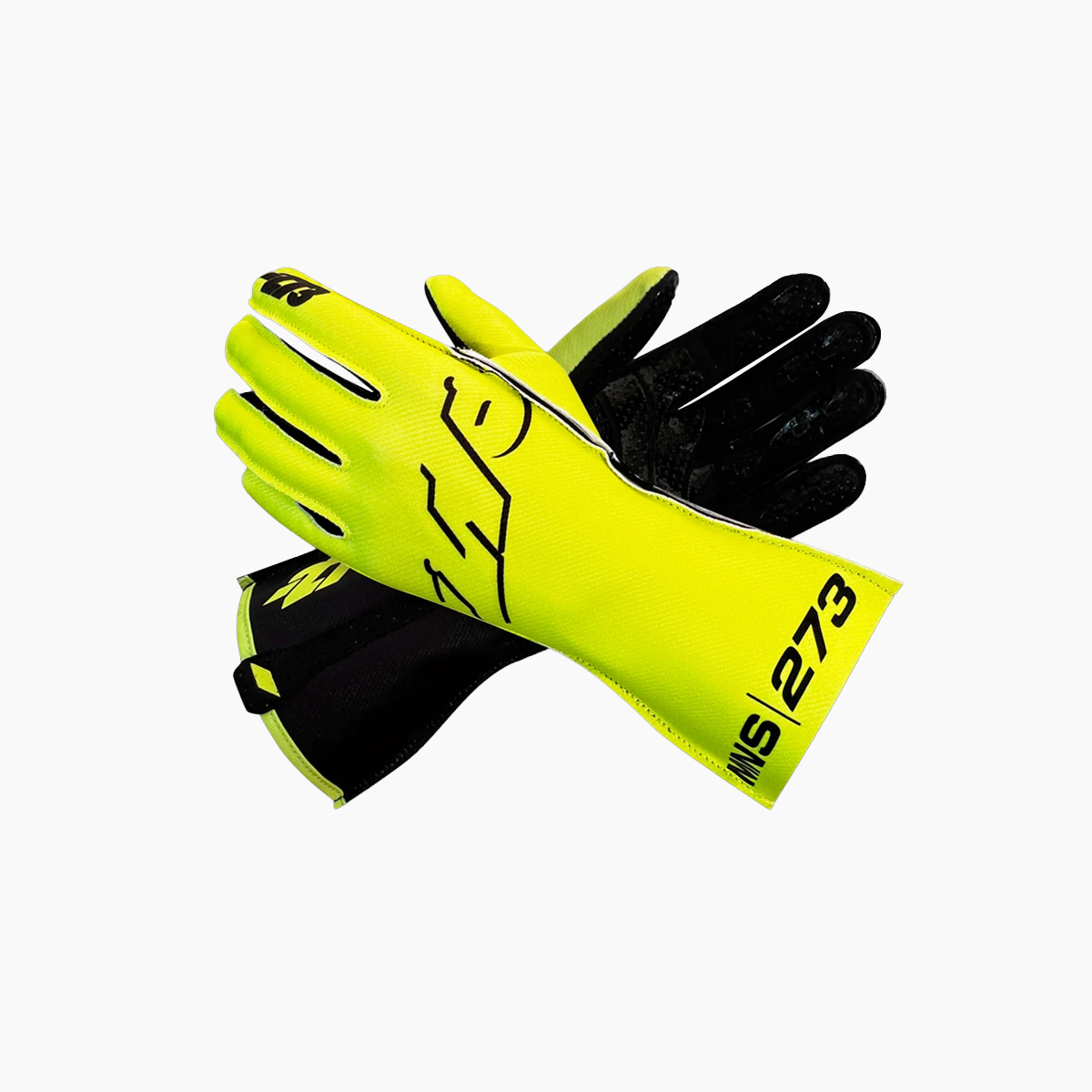 Minus 273 | MNS-1 Fluo Yellow Karting Gloves-Karting Gloves-Minus 273-gpx-store