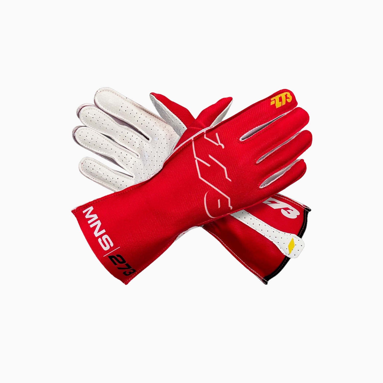 Minus 273 | MNS-1 Red Karting Gloves-Karting Gloves-Minus 273-gpx-store