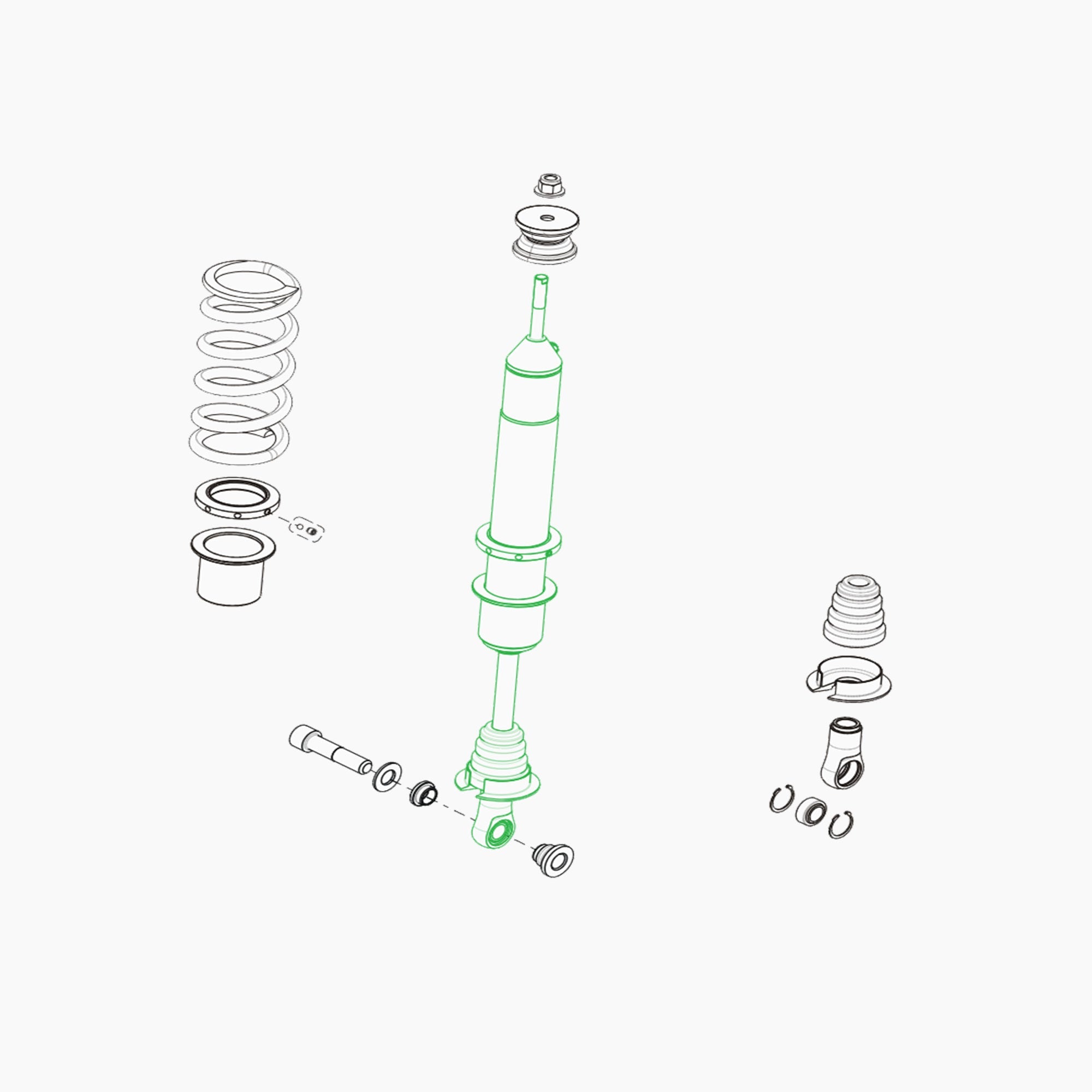 OCIM0084HL - AMORTISSEUR ARRIERE CUP-Spare Parts-Clio Cup Middle East-gpx-store