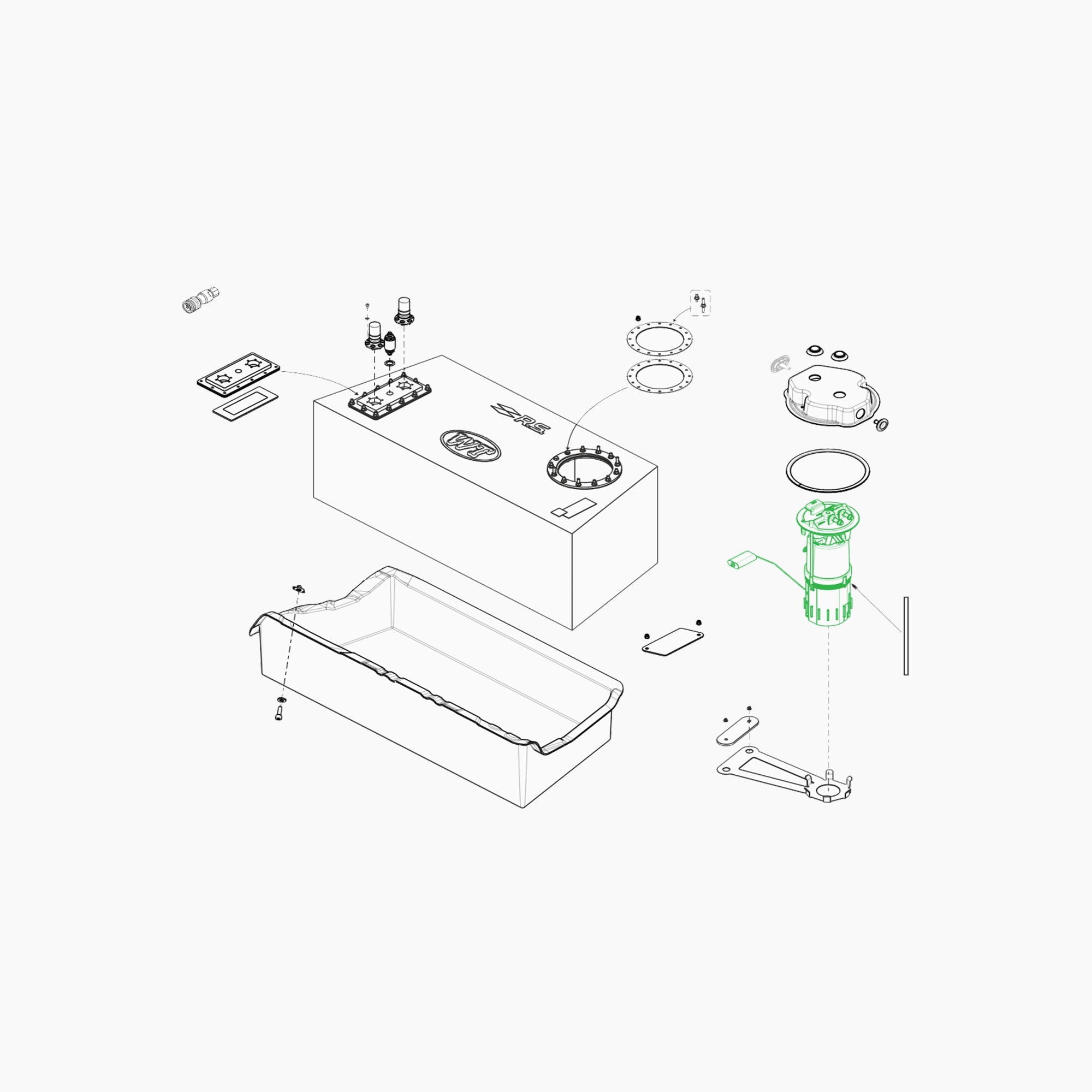 OCIM012C21 - MODULE JAUGE POMPE MODIFIE-Spare Parts-Clio Cup Middle East-gpx-store