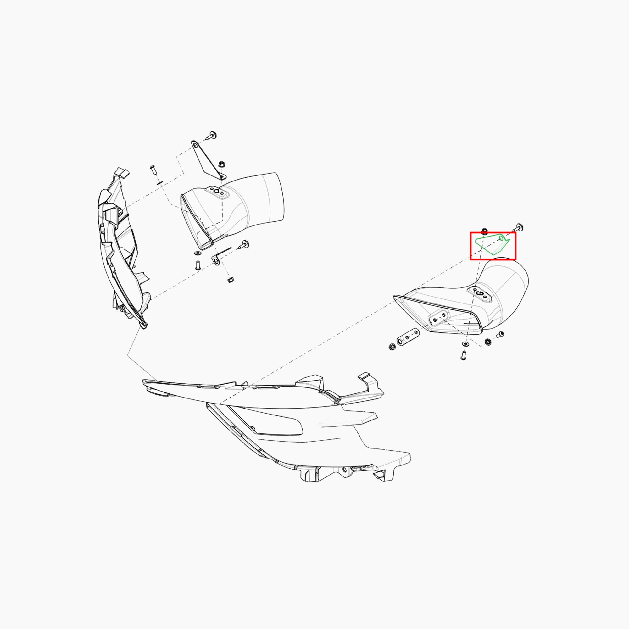 OCIM017AGB - FIXATION SUP ECOPE DE FREIN GAUC-Spare Parts-Clio Cup Middle East-gpx-store