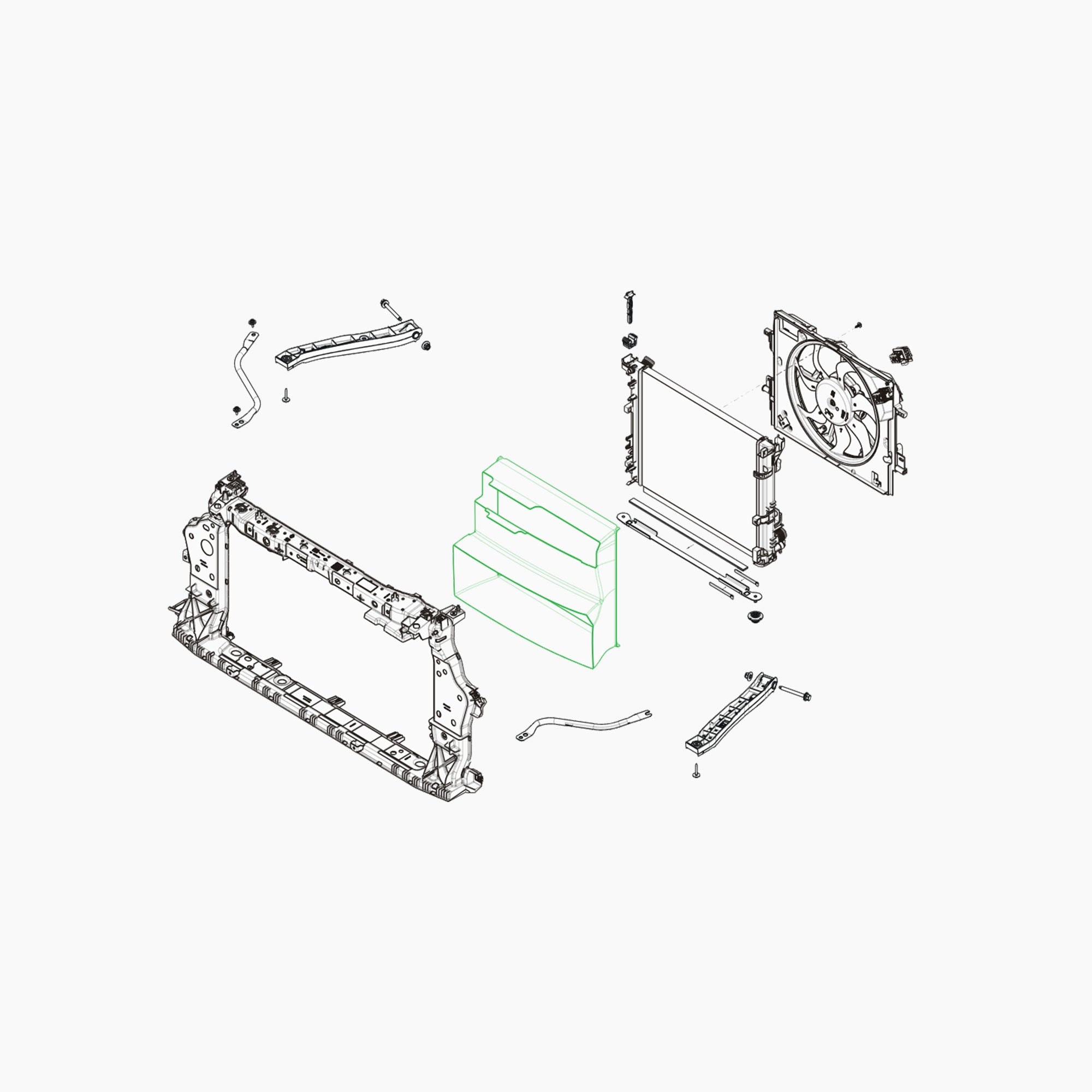OCIM09H3RU - ECOPE RADIATEUR EAU-Spare Parts-Clio Cup Middle East-gpx-store