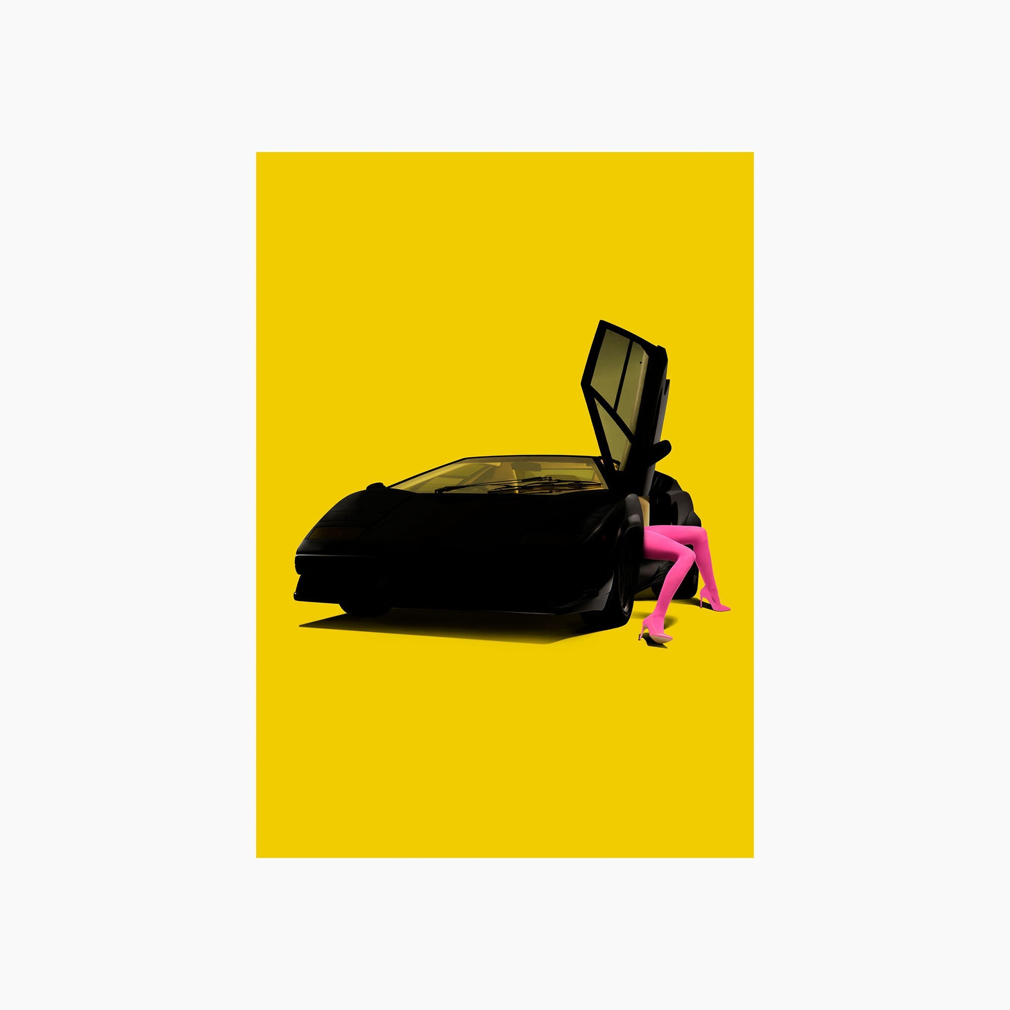 Pink Legs-Print-The Last Days of The Automobile-gpx-store