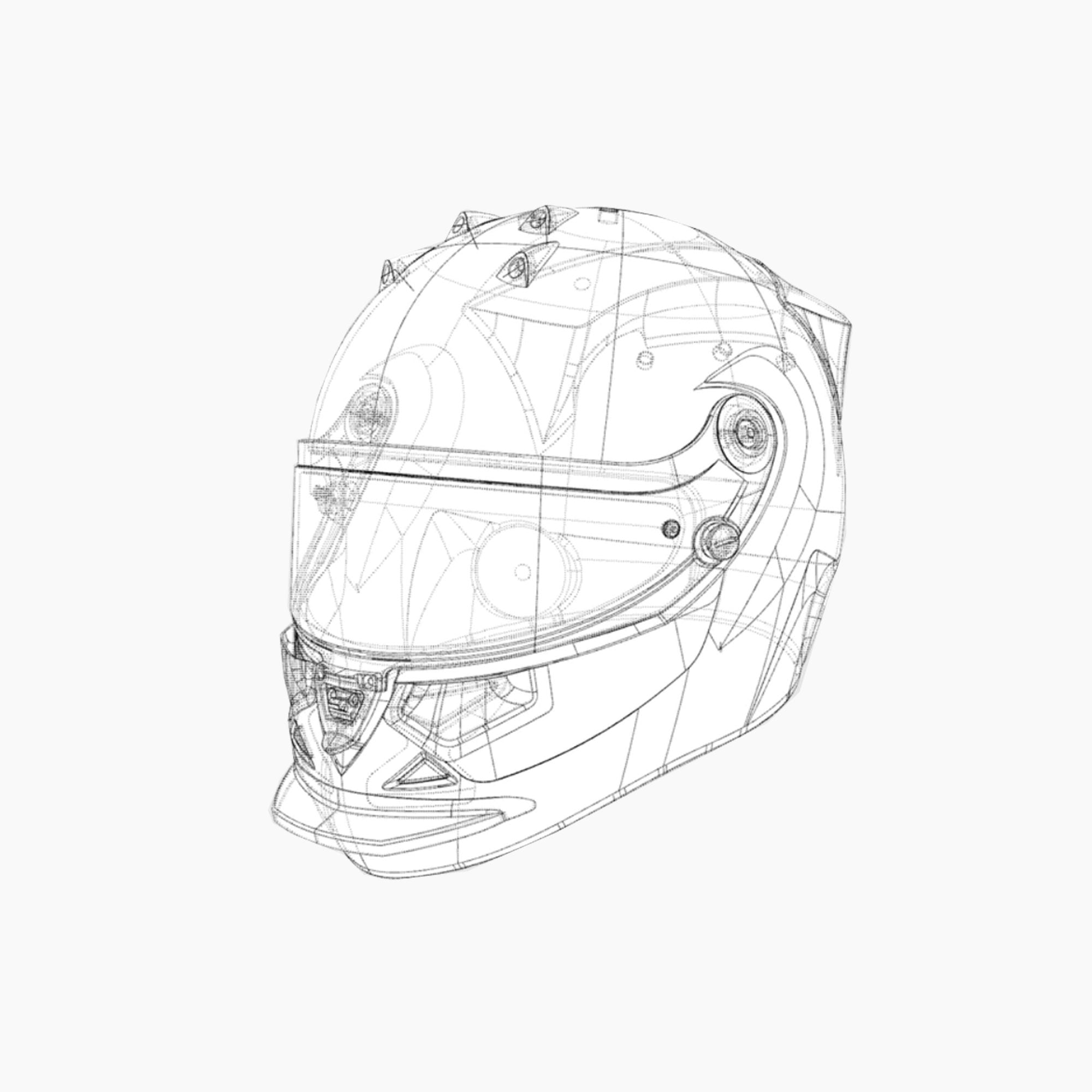 Schuberth | SF3 ABP Carbon Racing Helmet-Racing Helmet-Schuberth-gpx-store