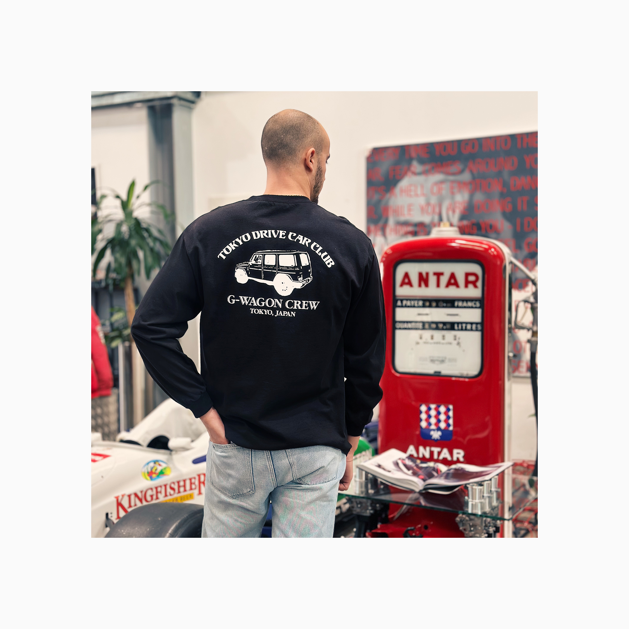 Tokyo Drive Car Club | G-Wagon Crew Long Sleeve T-Shirt-T-Shirt-Tokyo Drive Car Club-gpx-store
