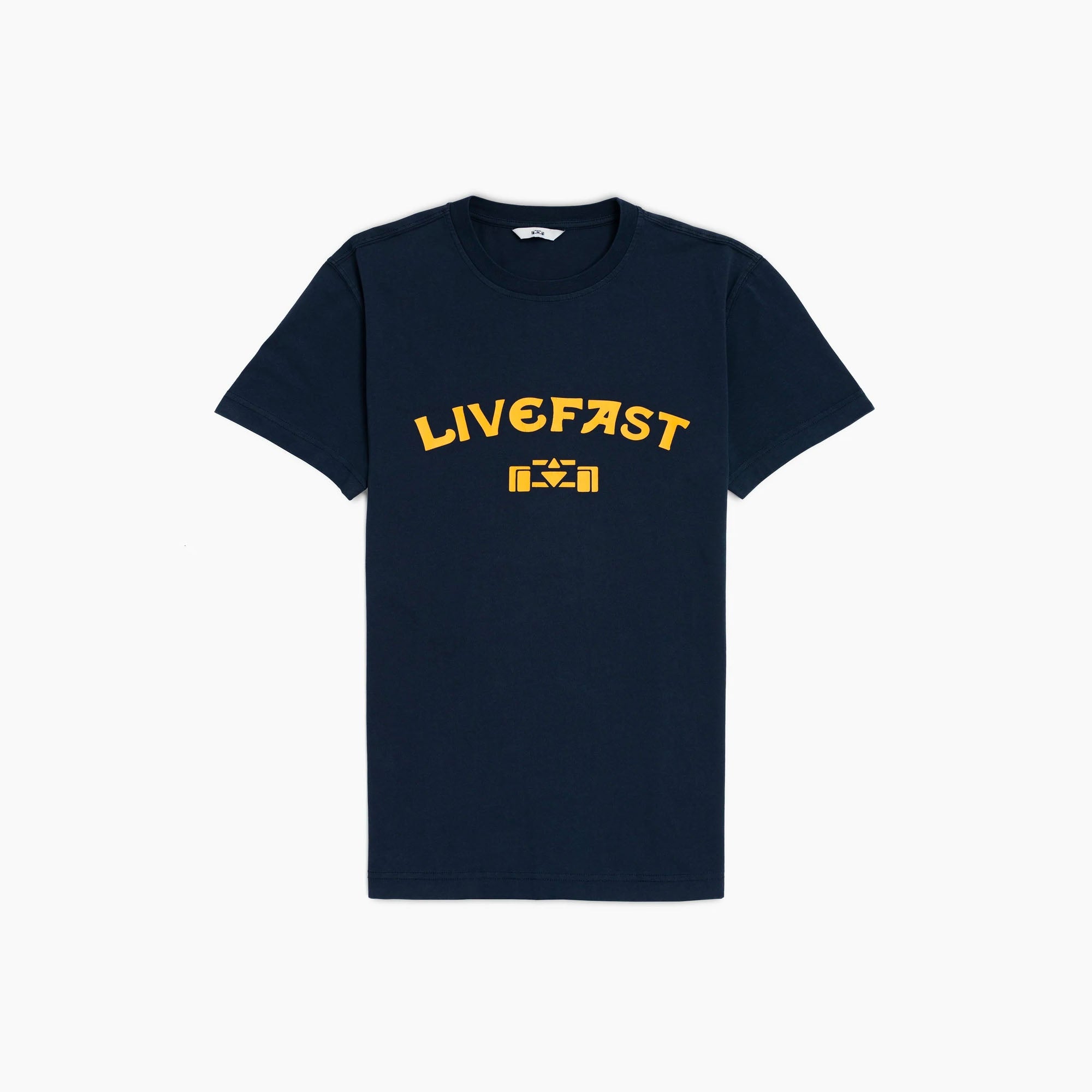 8JS | Vintage Trophy Navy Washed T-Shirt-T-Shirt-8JS-gpx-store
