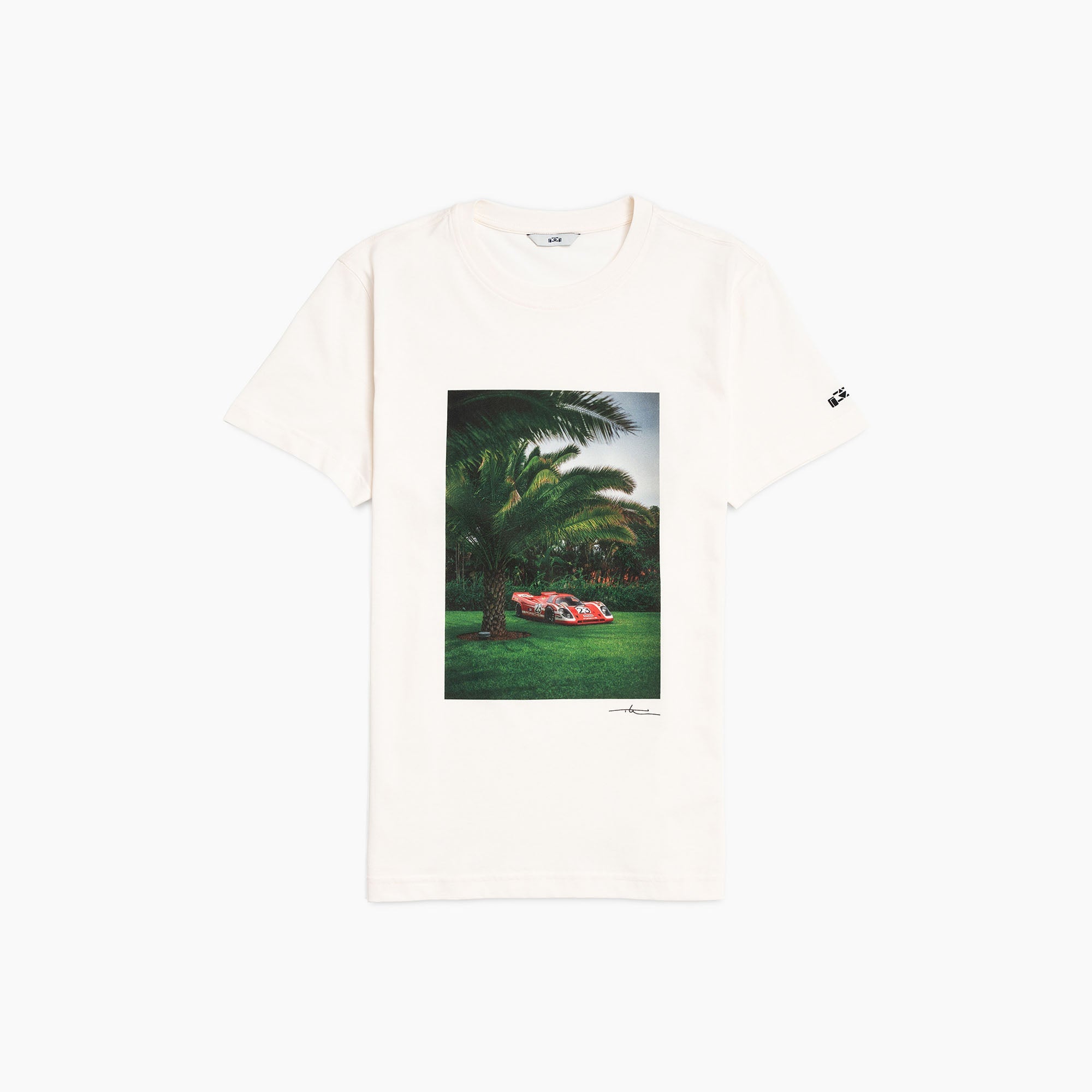 8JS x Ted Gushue | 917K White T-Shirt-T-Shirt-8JS-gpx-store