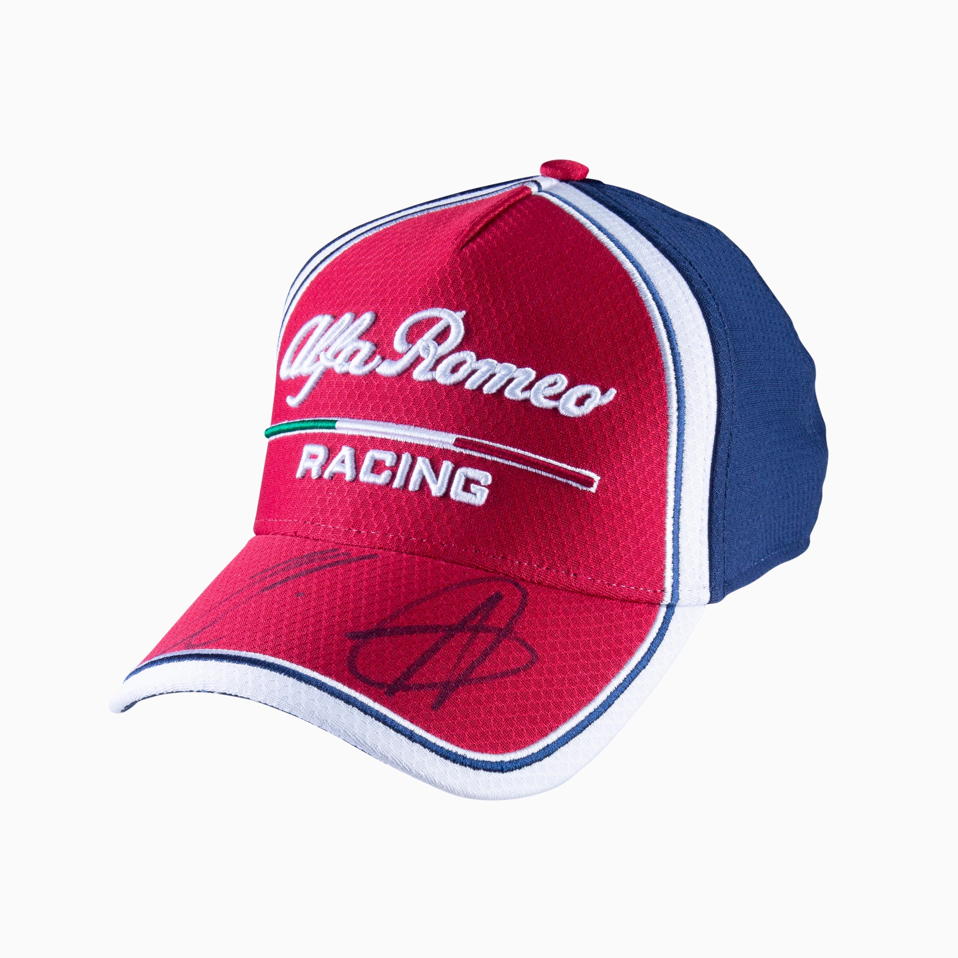 Alfa Romeo Racing Cap - Signed by Räikkönen and Giovinazzi-Apparel-GPX Store-gpx-store