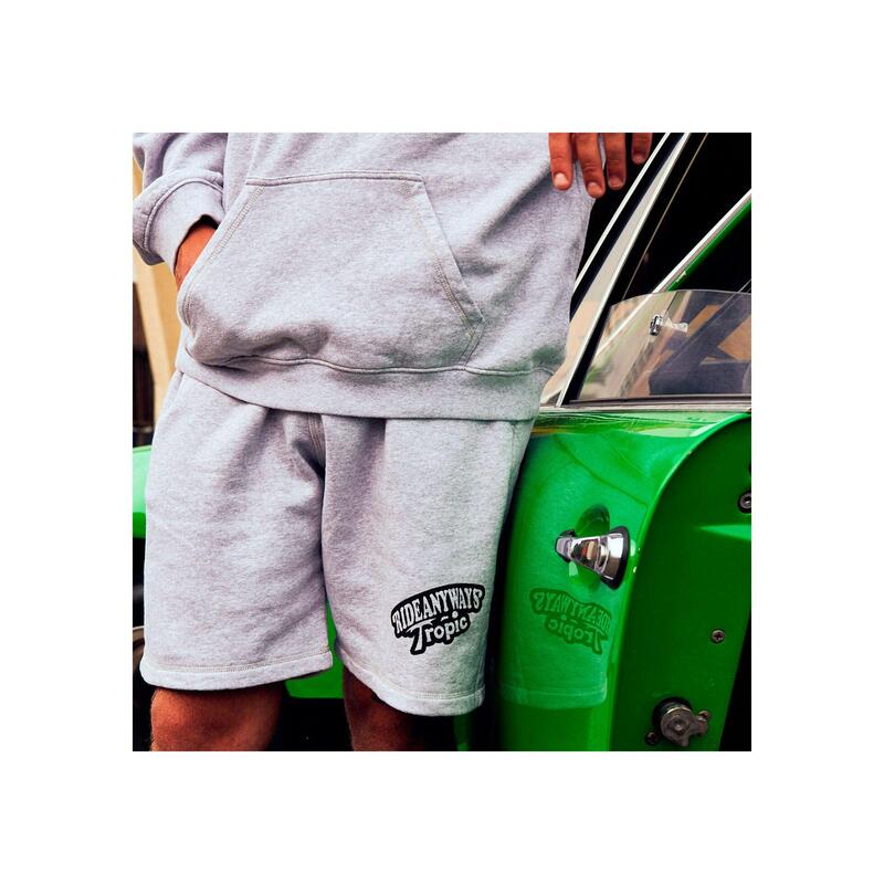 Anyways | Tropic Grey Sweat Shorts-Shorts-Anyways-gpx-store